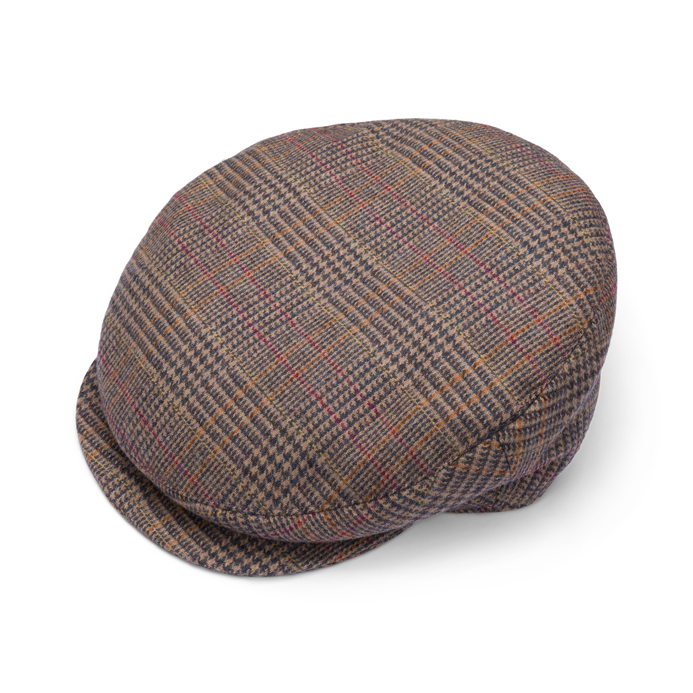 Fox Salisbury Glen Check Snap Brim Flat Cap