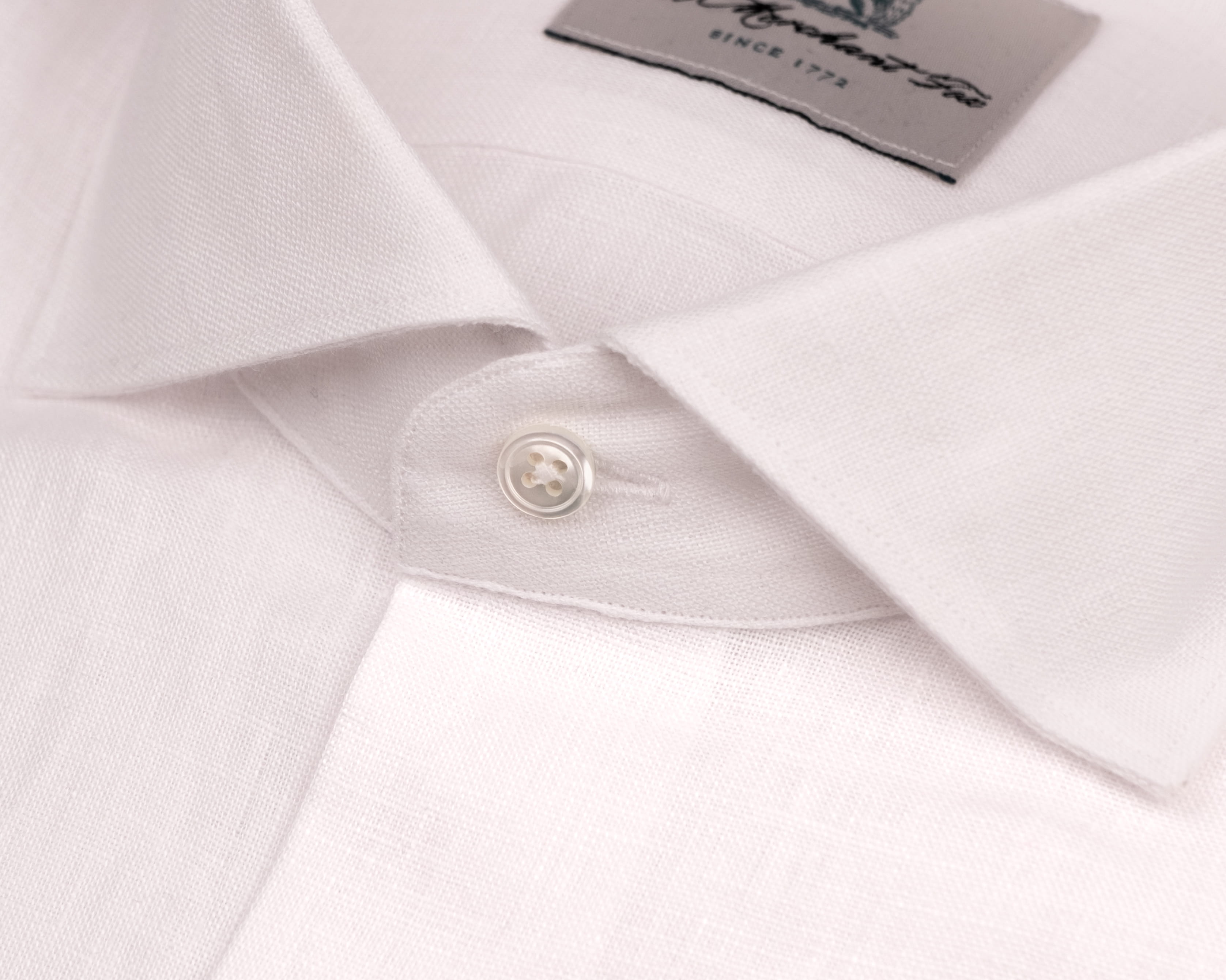 The Niven in Classic White Linen