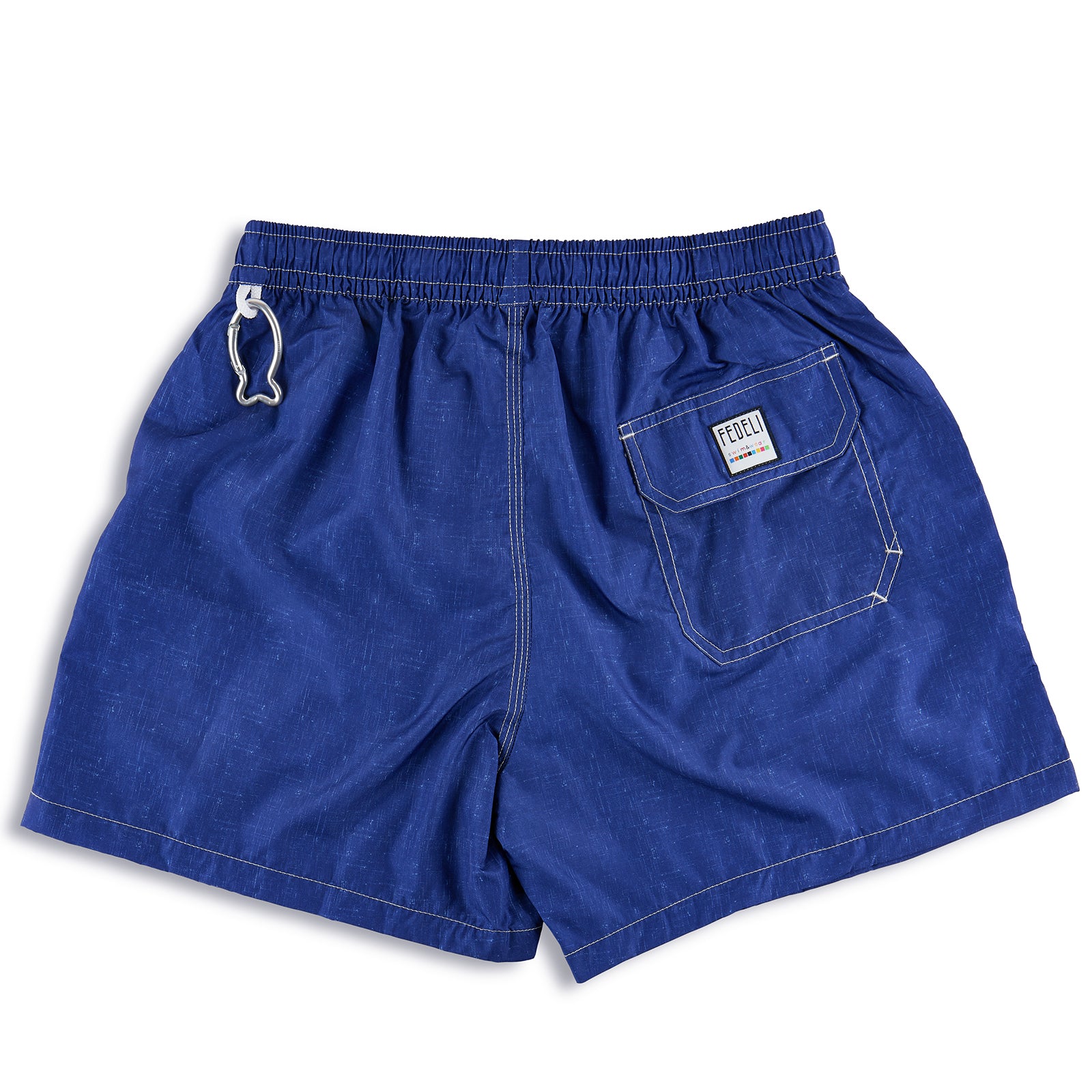 Fedeli Swim Shorts in Deep Sea Blue