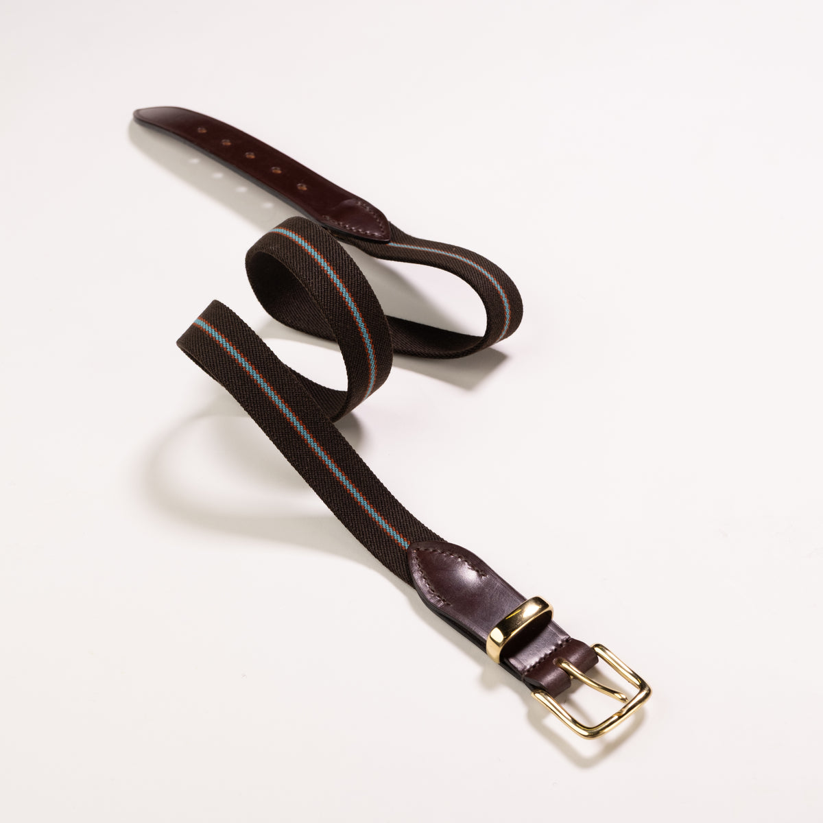 The Parsons Belt with Chestnut Leather
