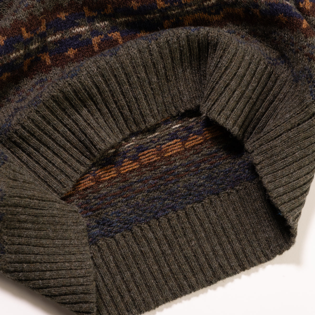 The Fair Isle Style Sweater in Swift – product photograph