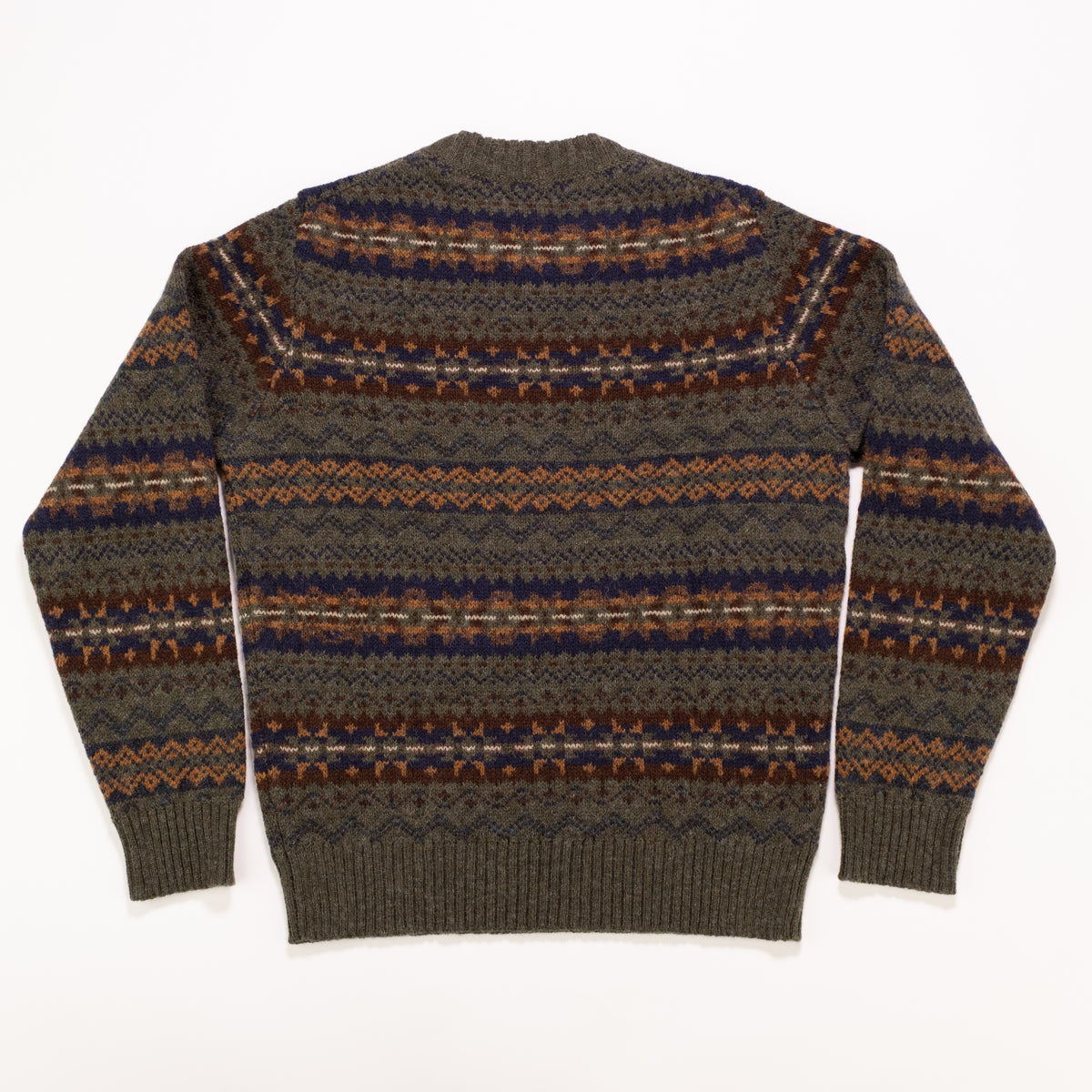 The Fair Isle Style Sweater in Swift – product photograph