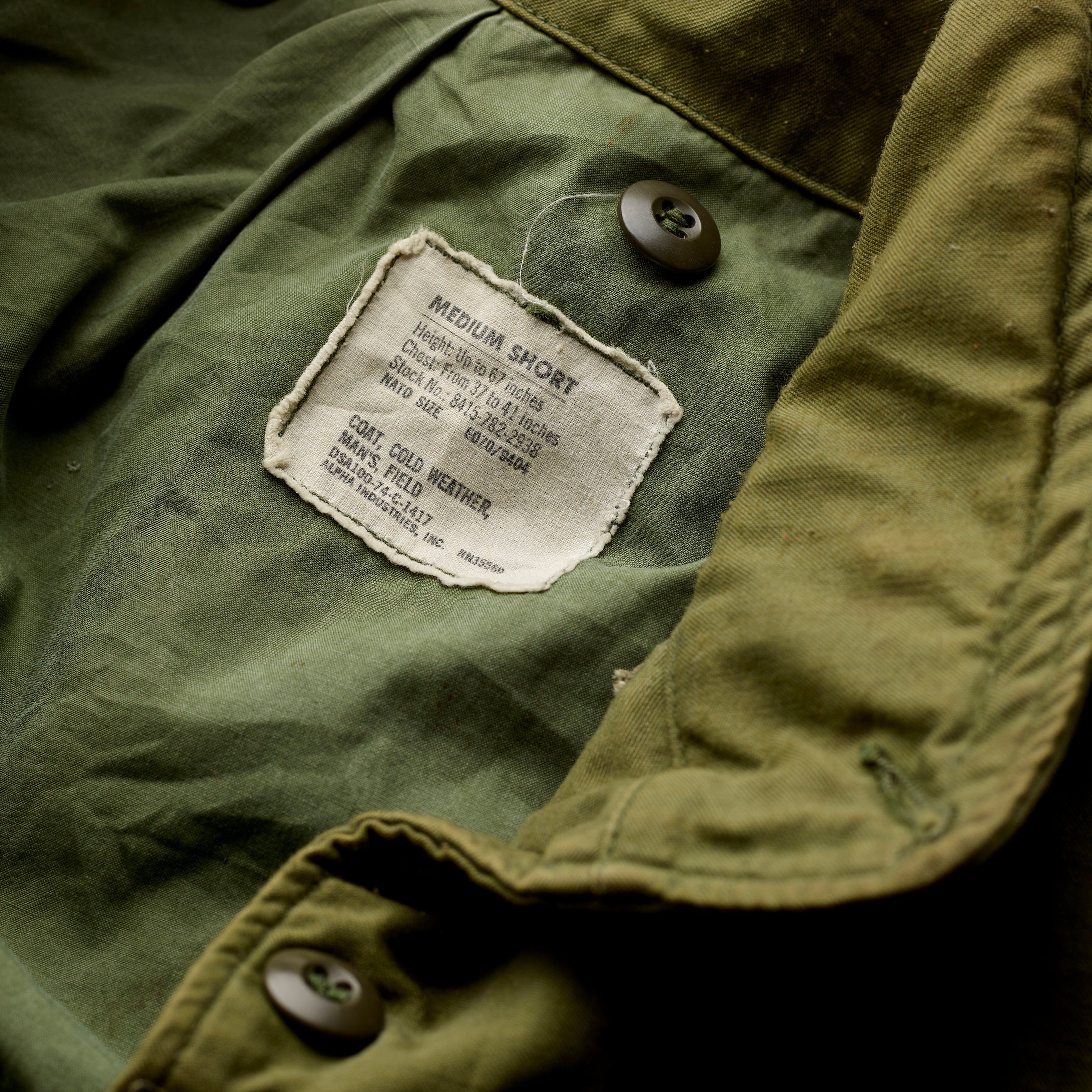 The M-65 Field Jacket : Third Pattern
