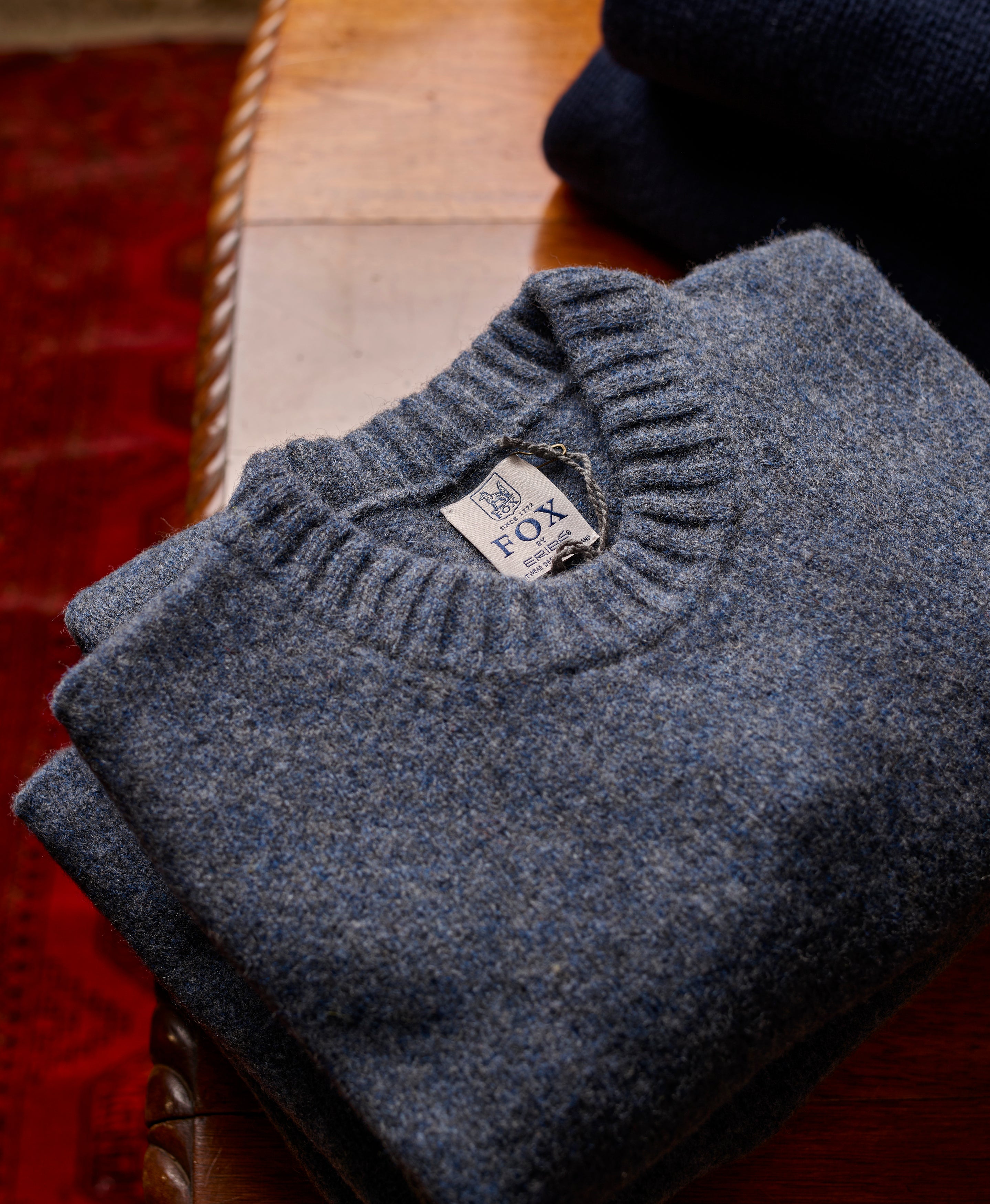 The Whortleberry Crew Neck Woollen Sweater