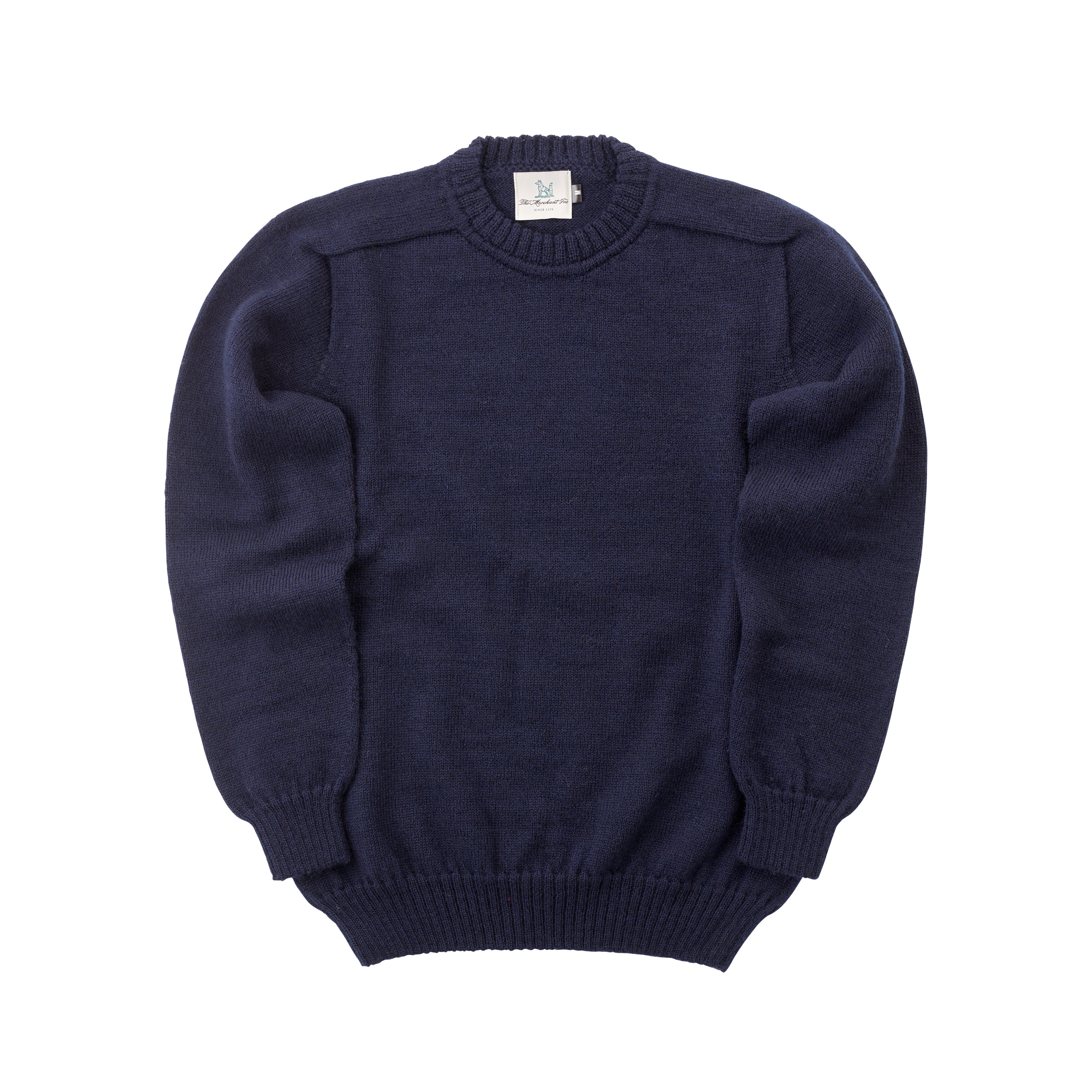 The Lightweight Crew Neck Jumper in Navy