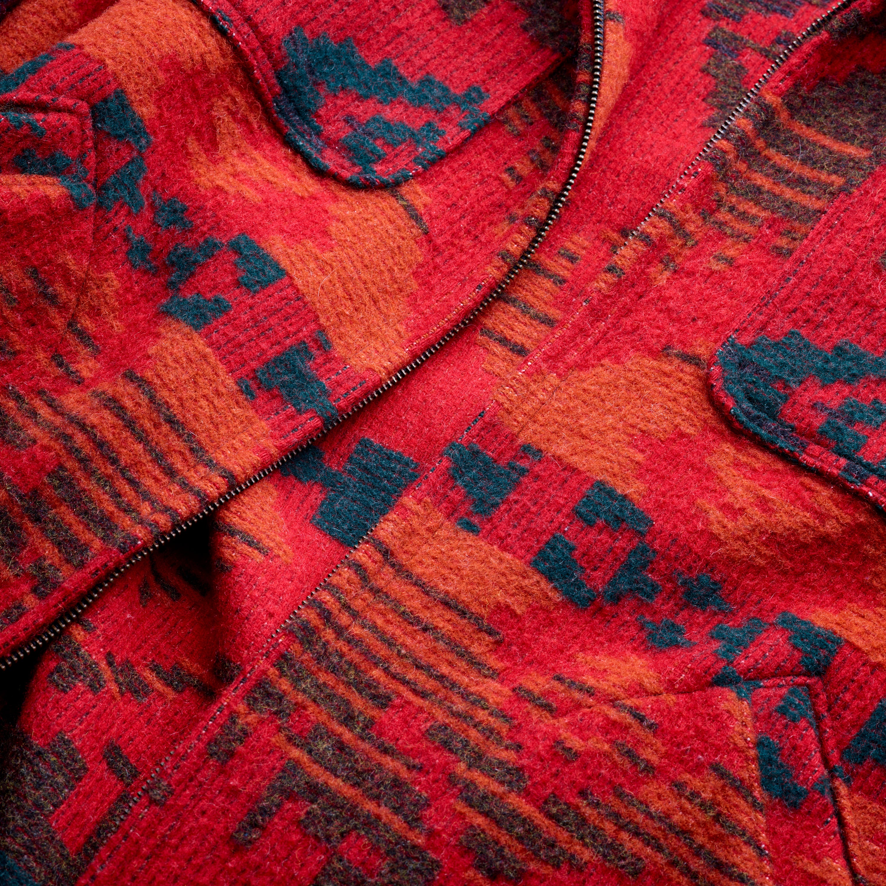 The Woolrich Blanket Jacket