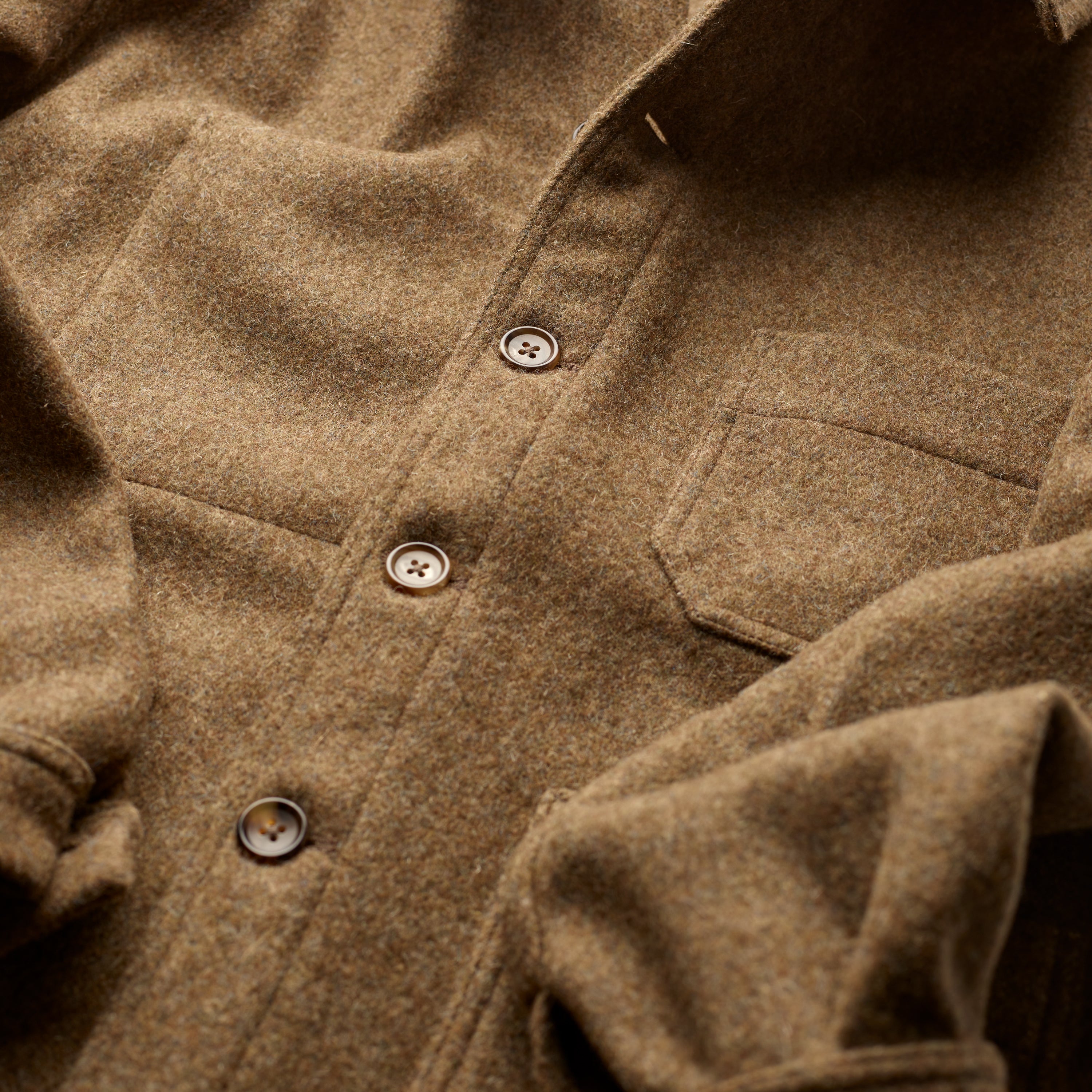 The Merchant Fox English Wheat Utility Jacket