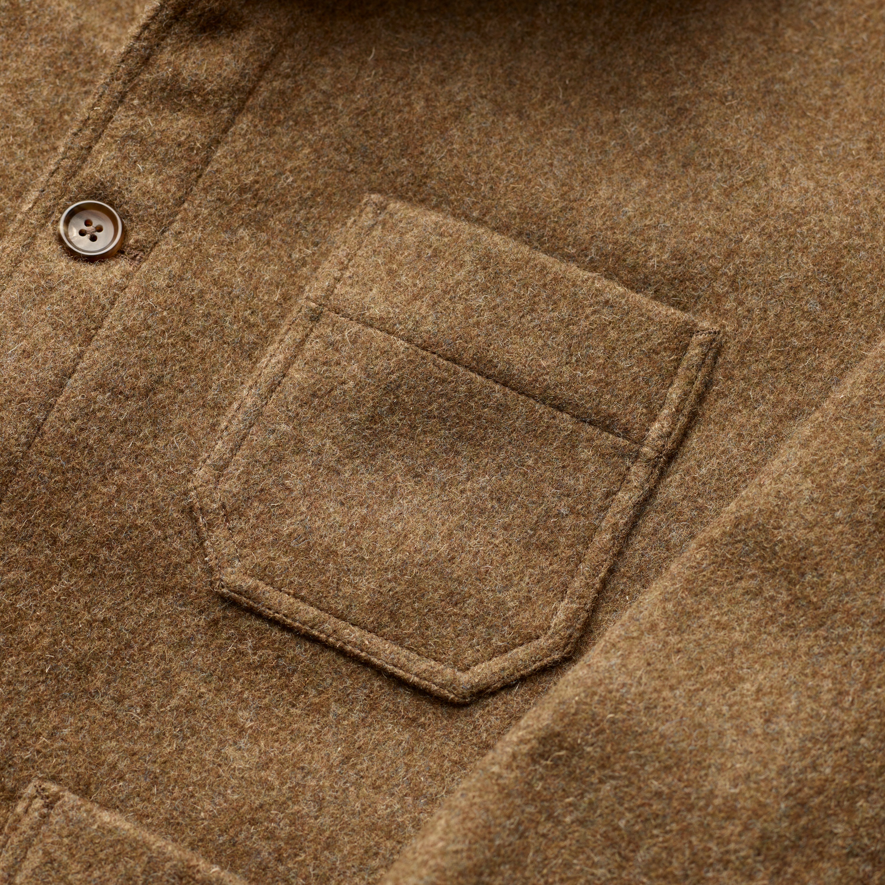 The Merchant Fox English Wheat Utility Jacket