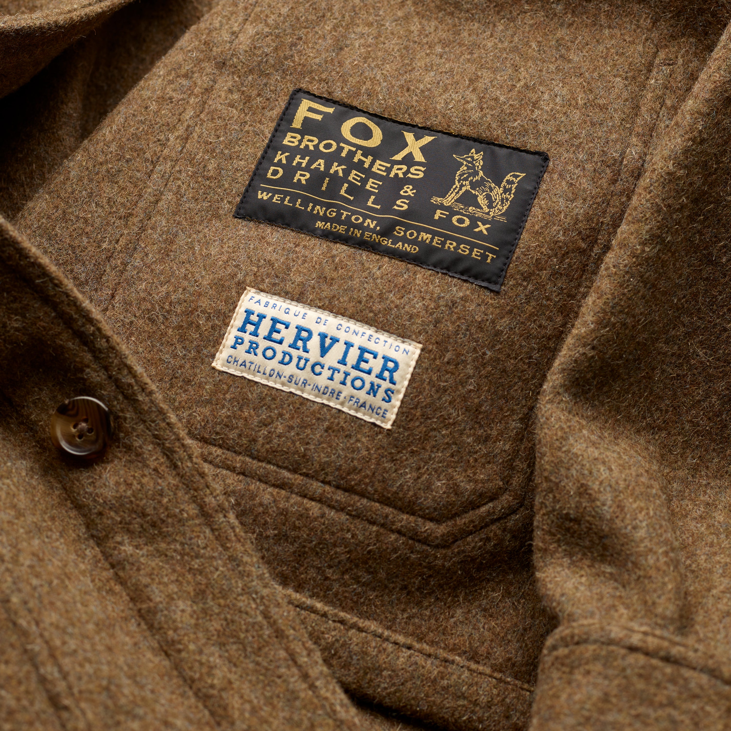 The Merchant Fox English Wheat Utility Jacket