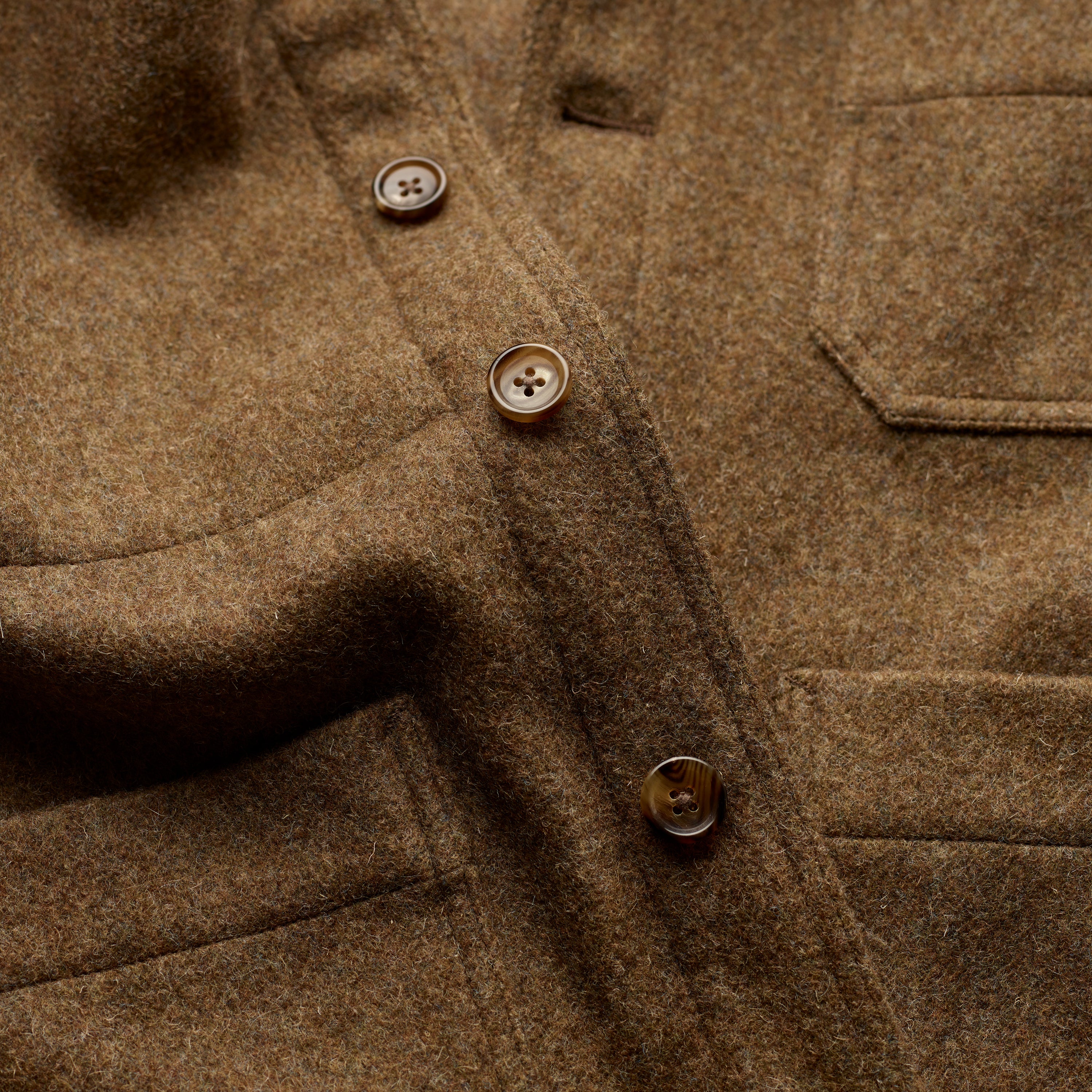 The Merchant Fox English Wheat Utility Jacket