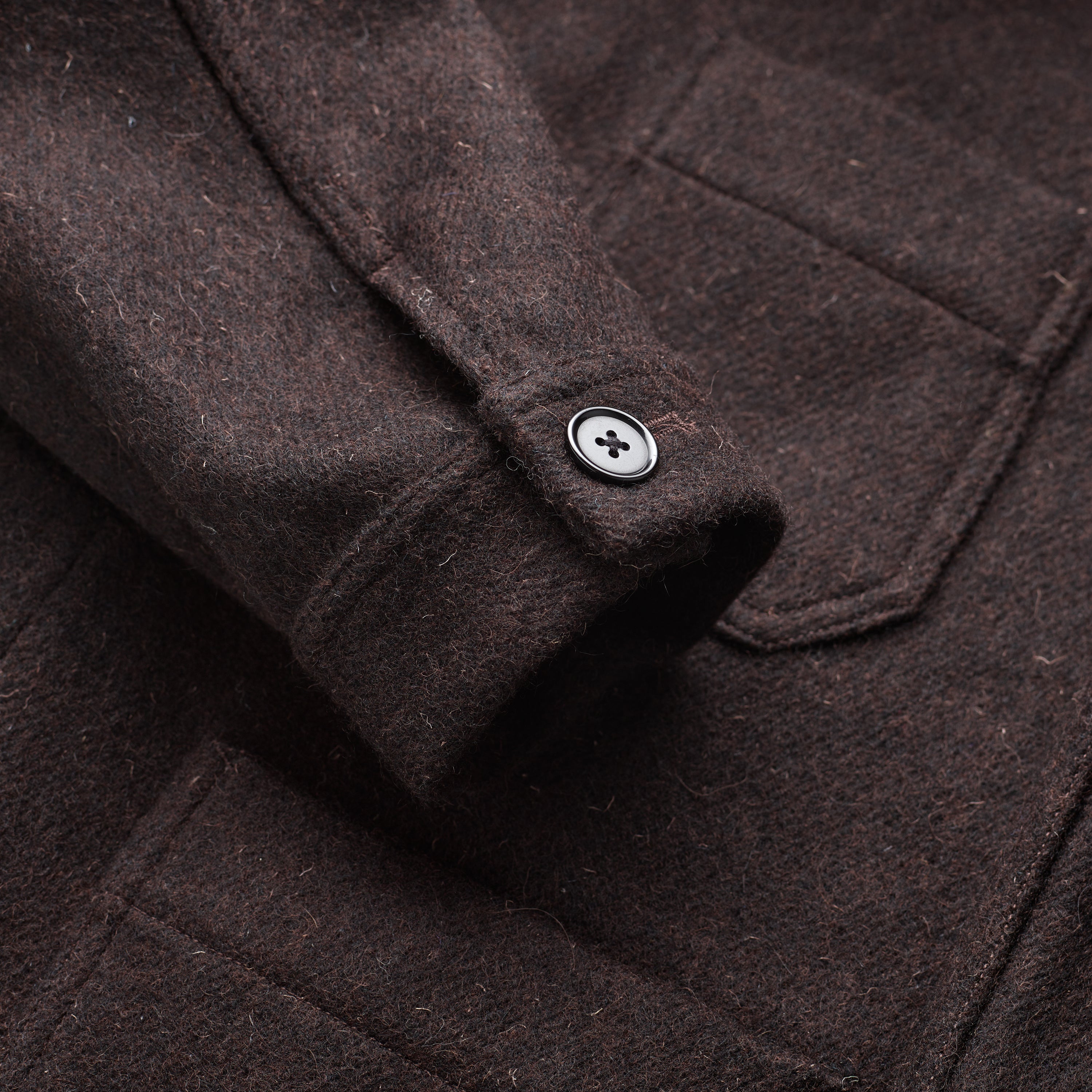 The Merchant Fox Faculty Brown Utility Jacket