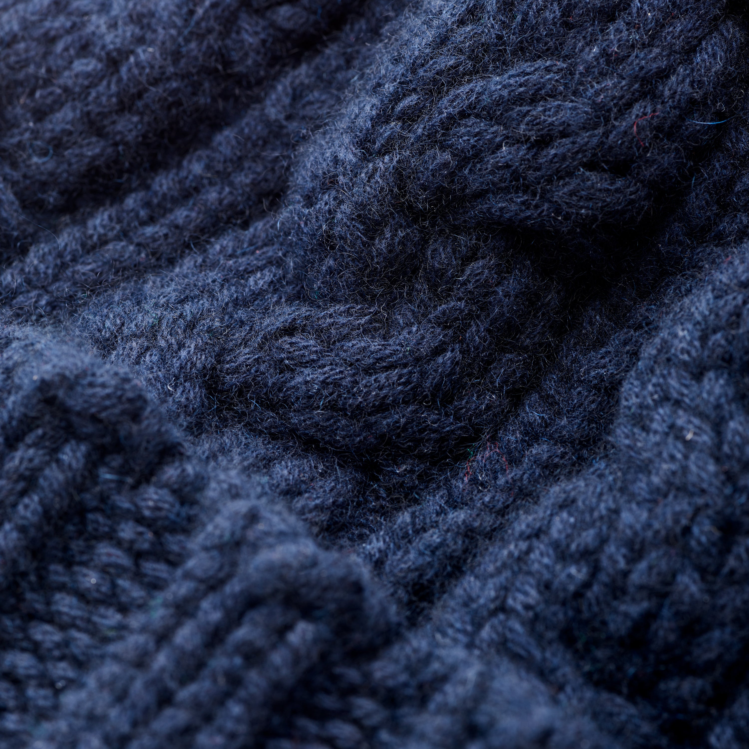 Corgi Cashmere Knitted Cap Navy