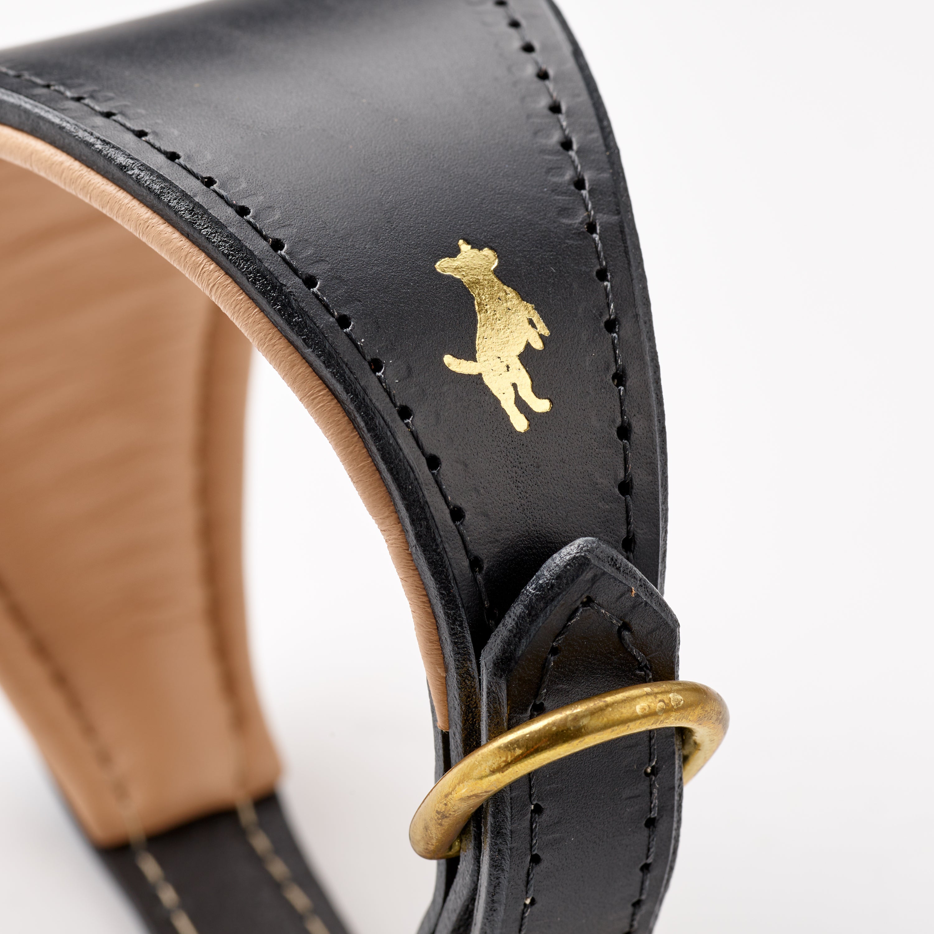 Storeys & Tails Black Sight Hound Collar