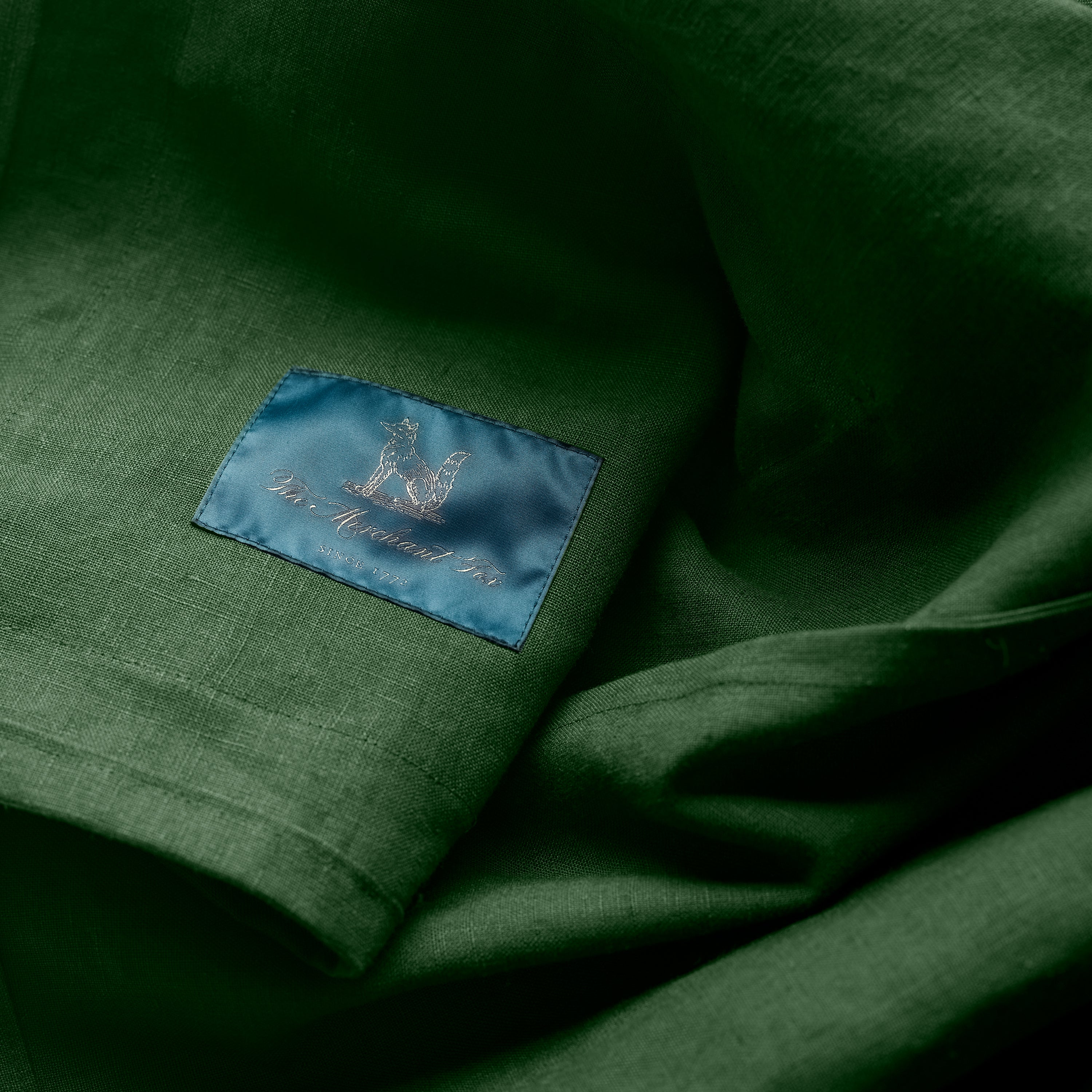 FK001-Fox Linen Bronze Green Jacket