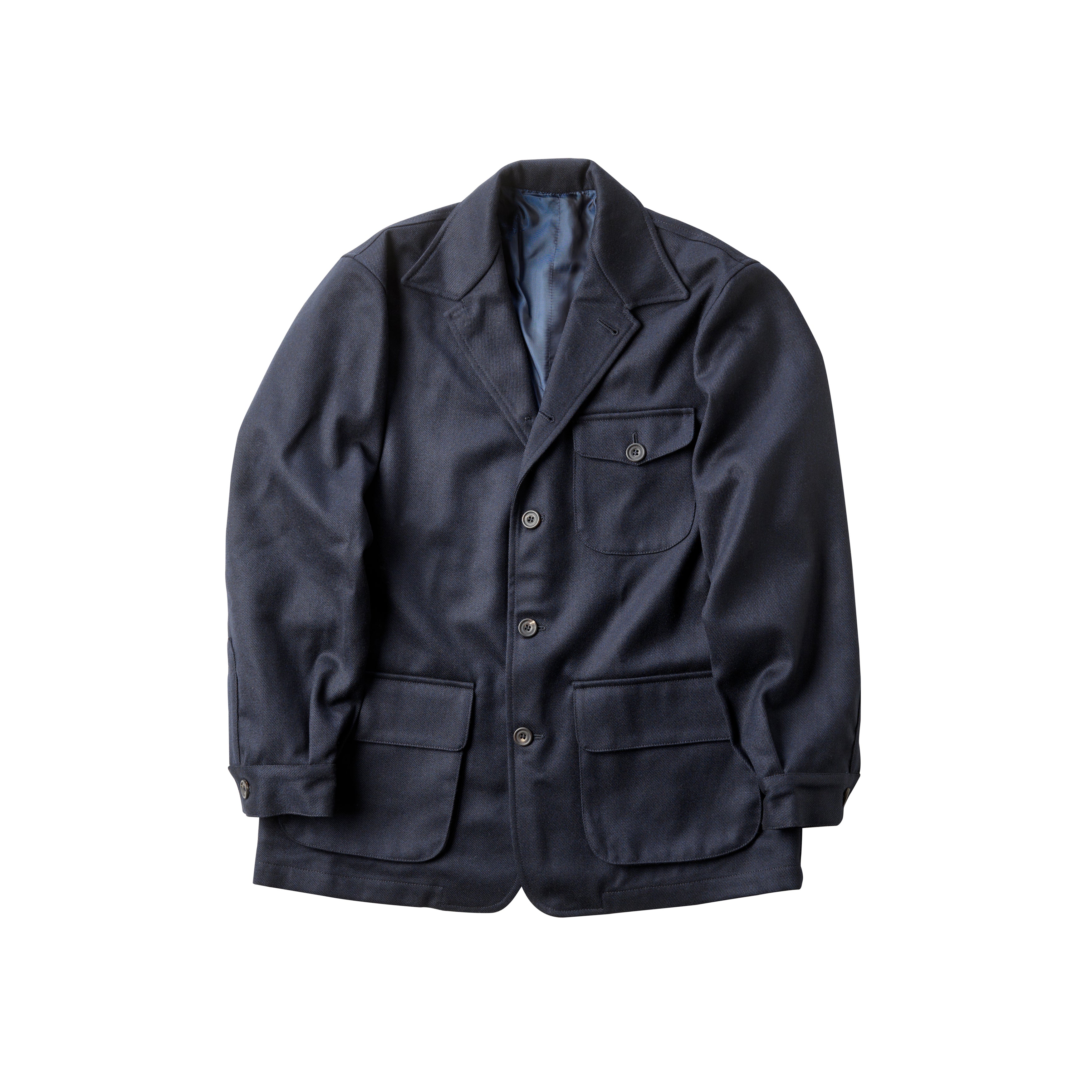 The Fox Somerset Drill Blue Jacket