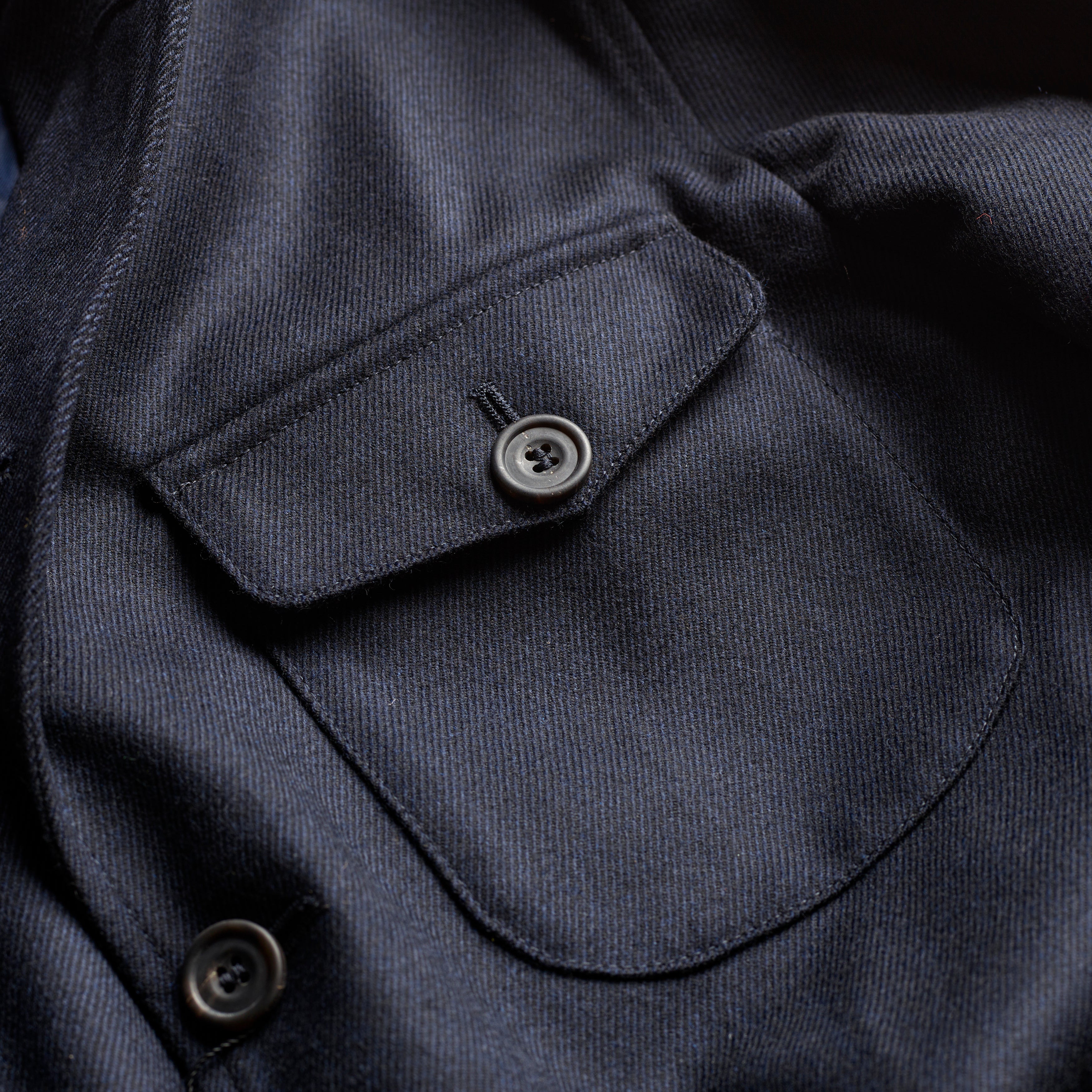 The Fox Somerset Drill Blue Jacket