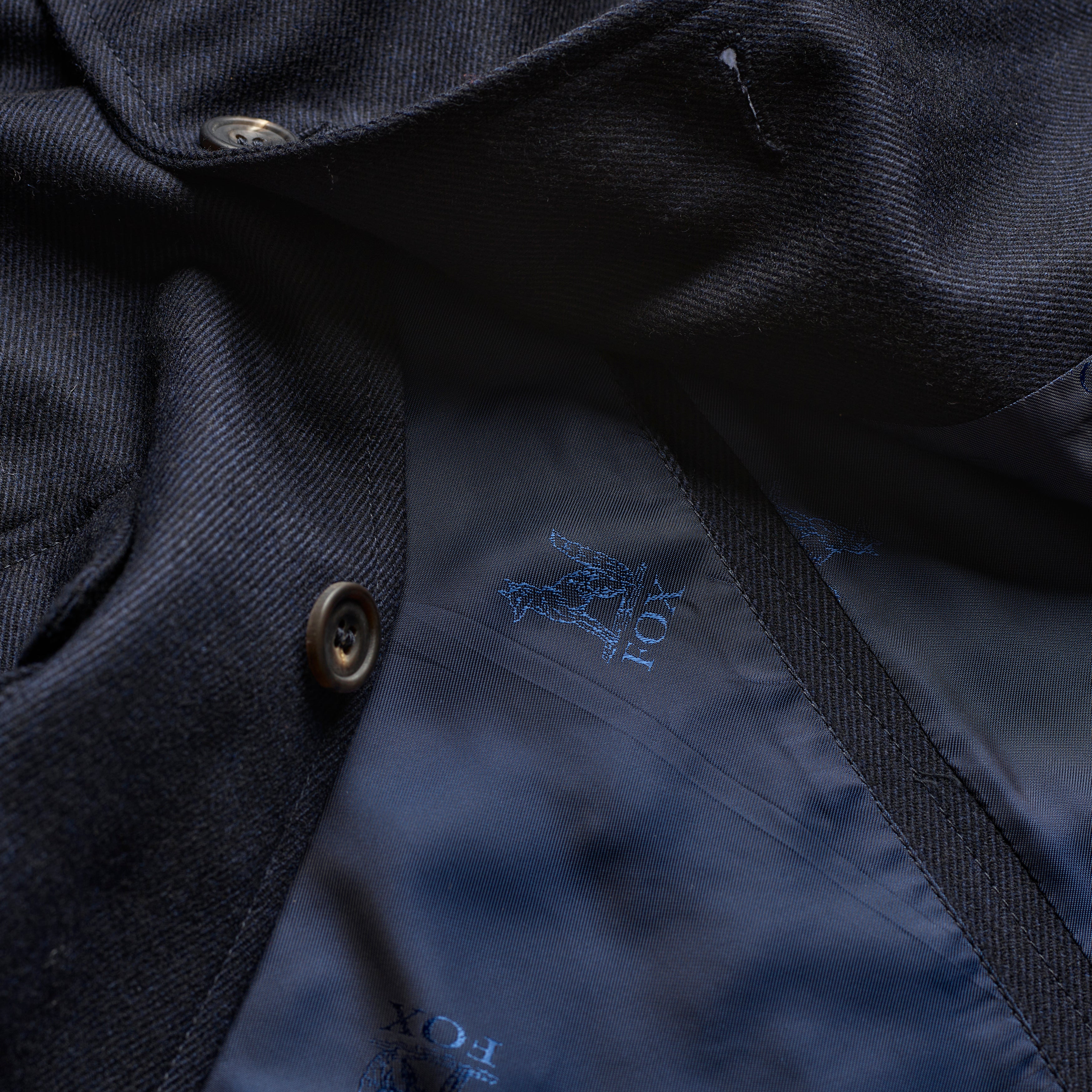 The Fox Somerset Drill Blue Jacket