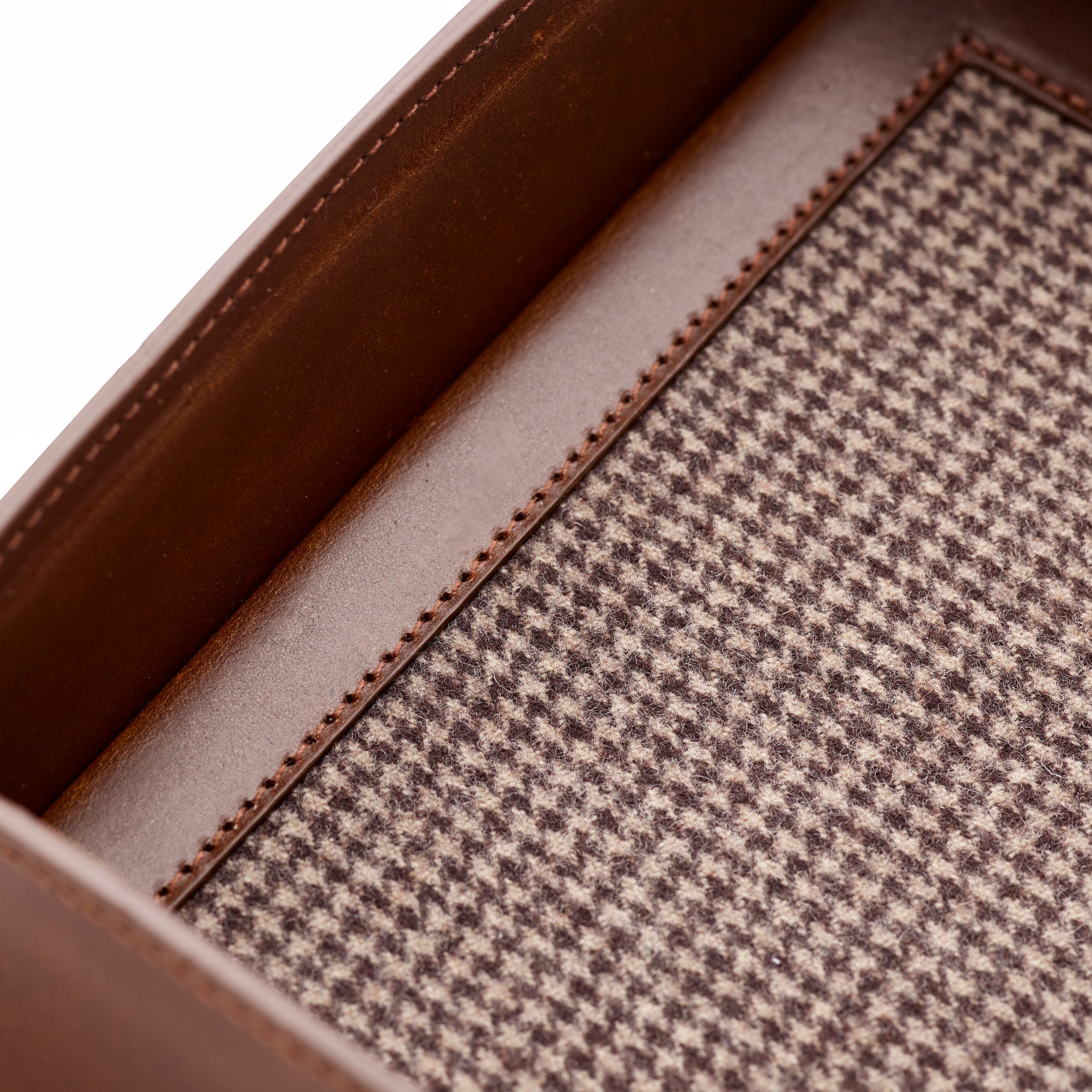 The Leather Travel Valet Tray