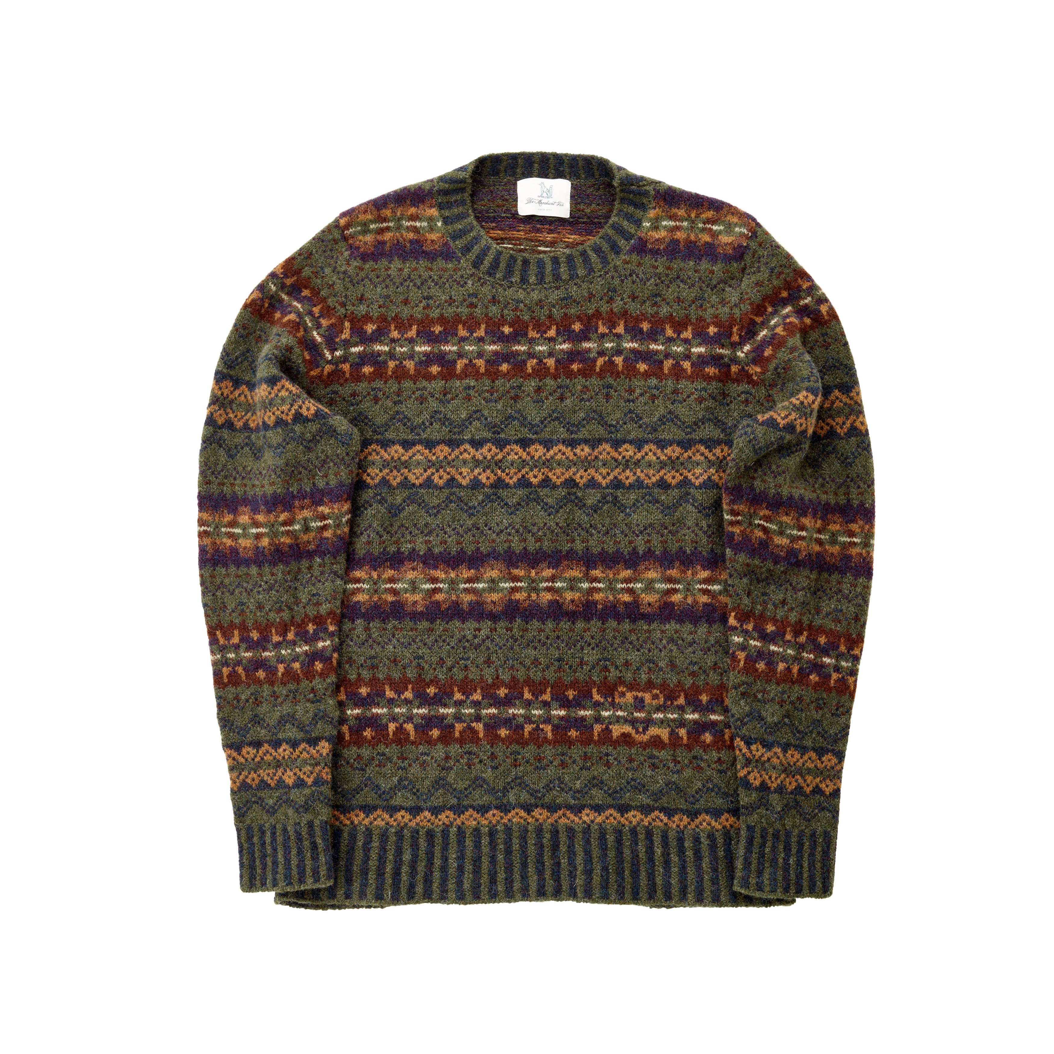 The Melrose Sweater in Woodland