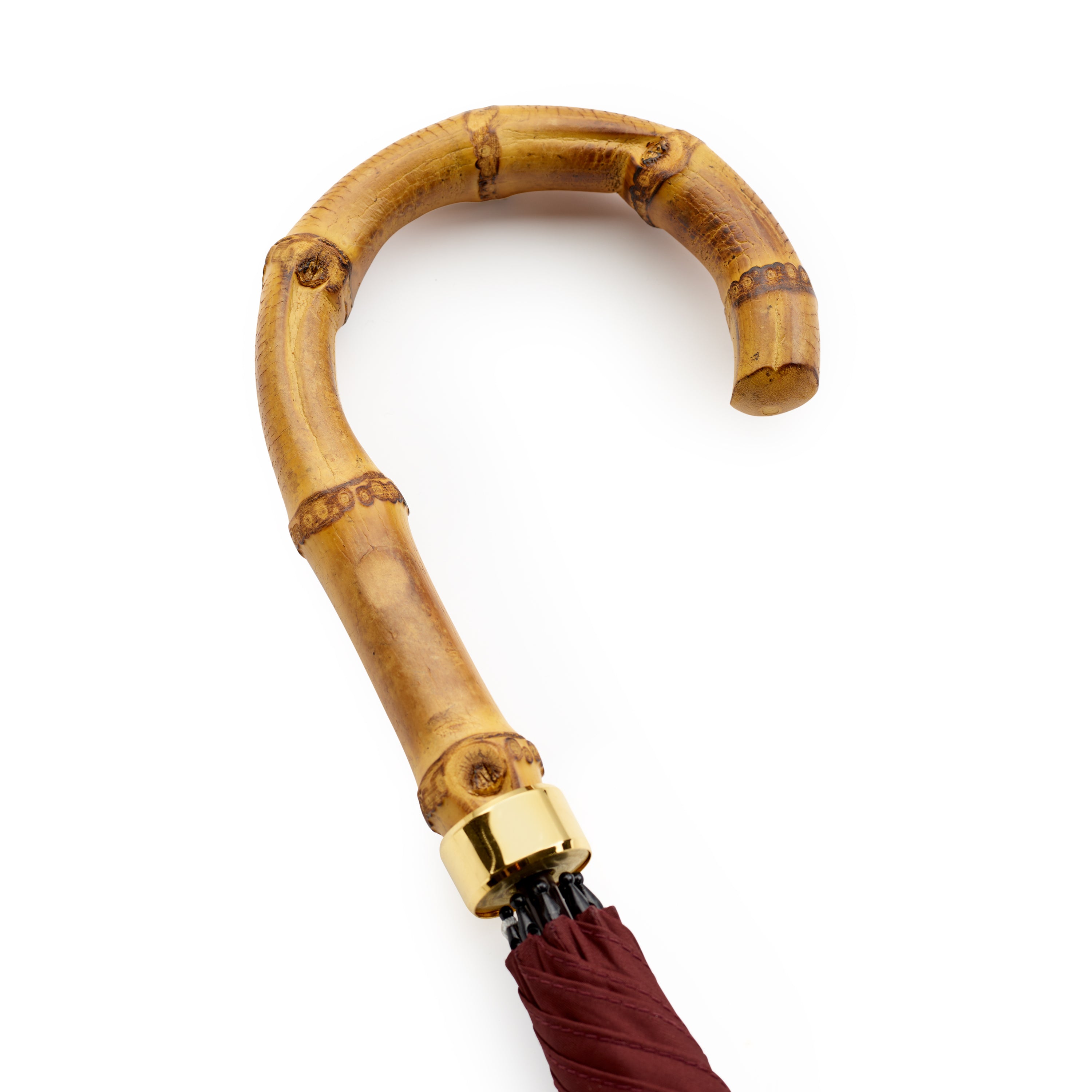 Fox Umbrellas Whangee Handle Bordeaux Umbrella