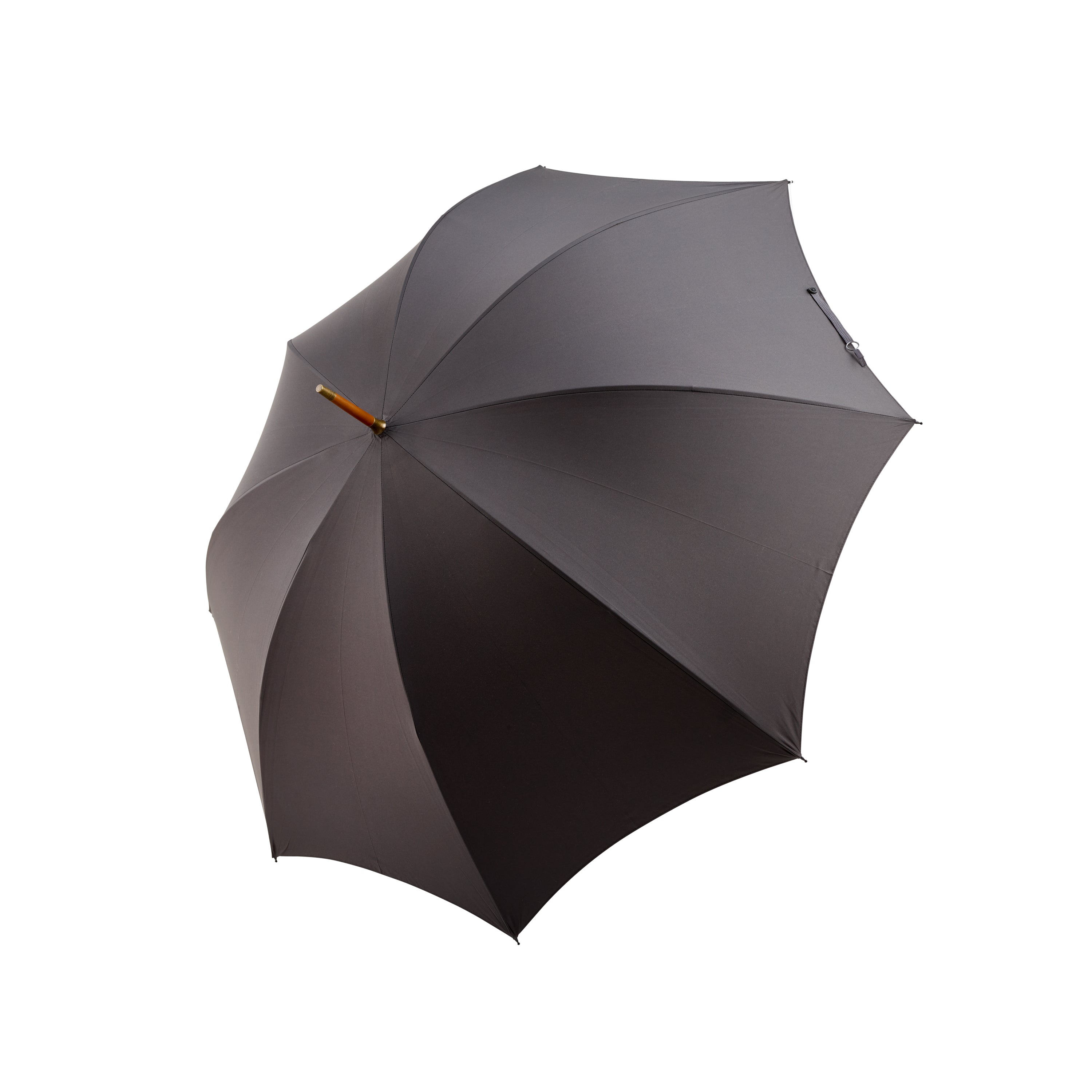 Fox Umbrellas Whangee Handle Dark Grey Umbrella