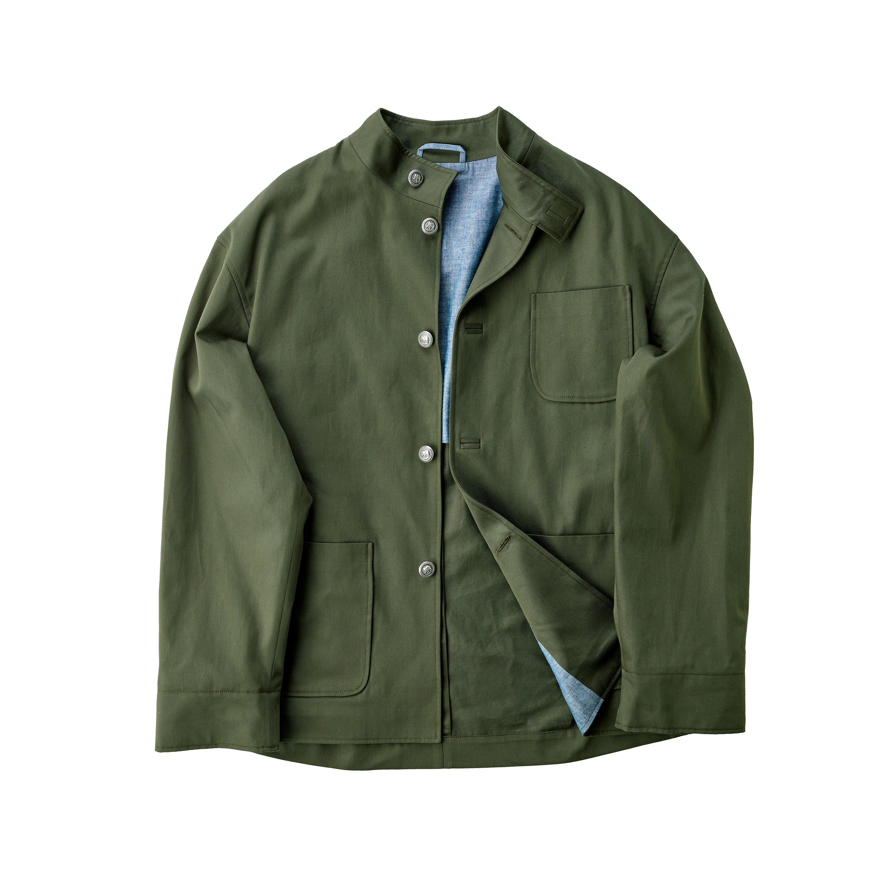 Fox Khaki Dark Olive Borès Jacket