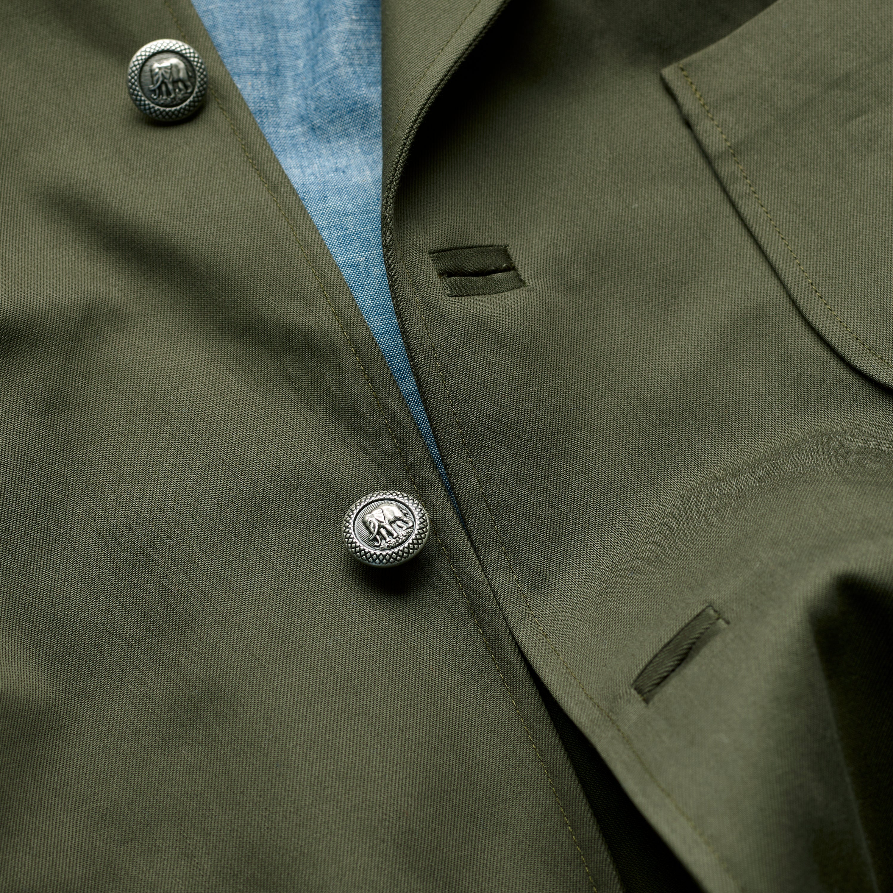 Fox Khaki Dark Olive Borès Jacket