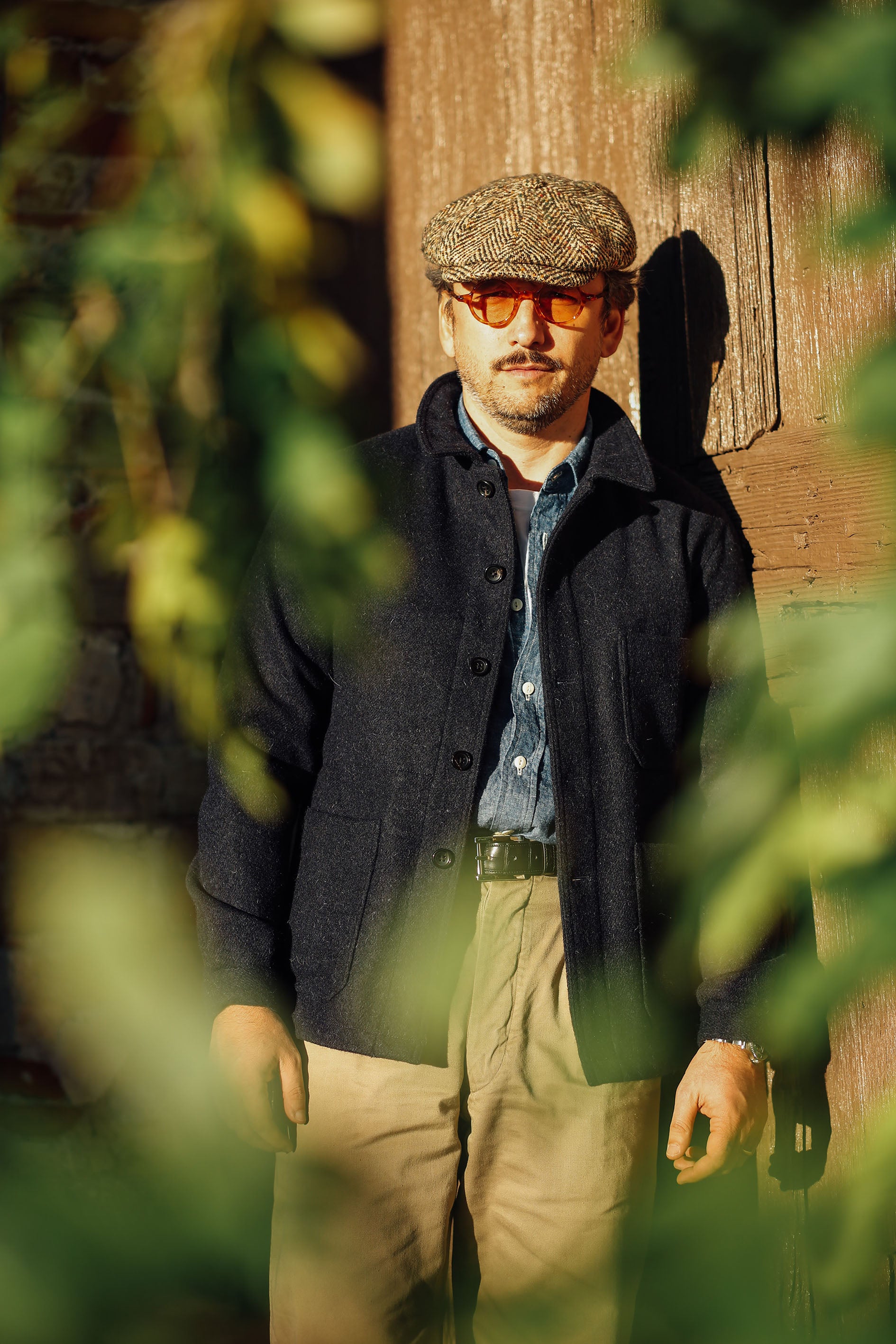 The Merchant Fox Brookside Navy Utility Jacket