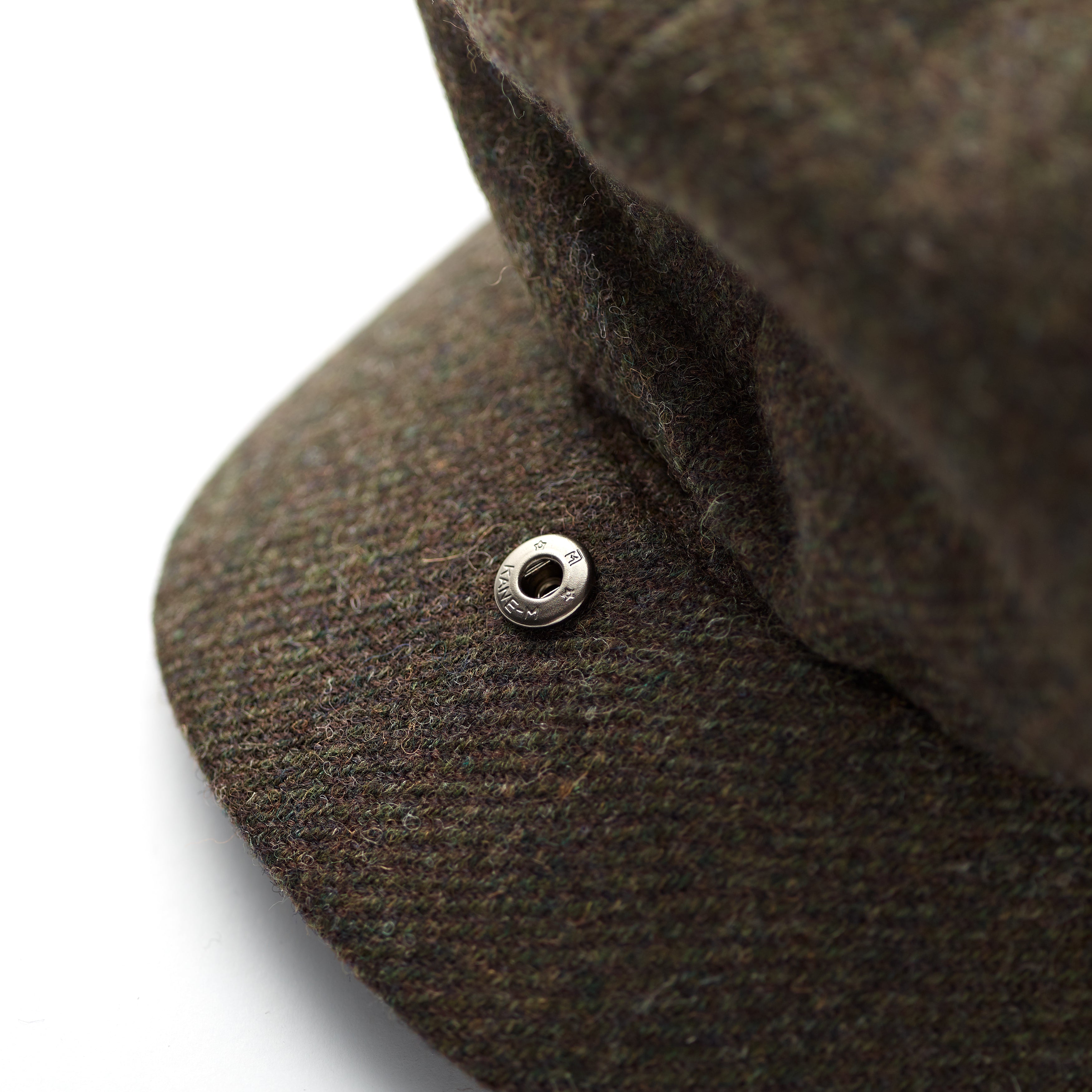 Fox Tweed hedgerow 30's 8 panel Cap Brim