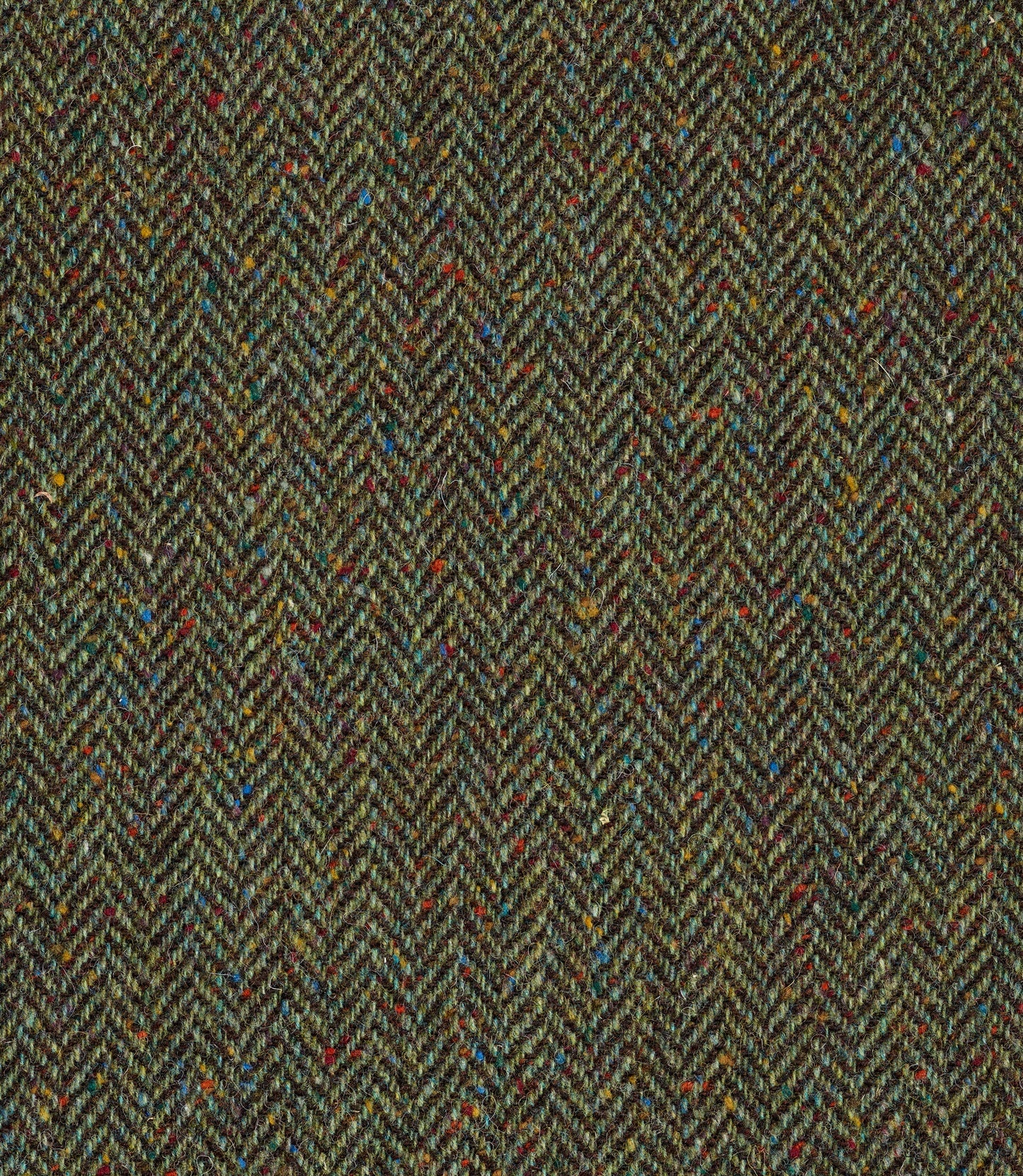 Eske Donegal Herringbone in Moss