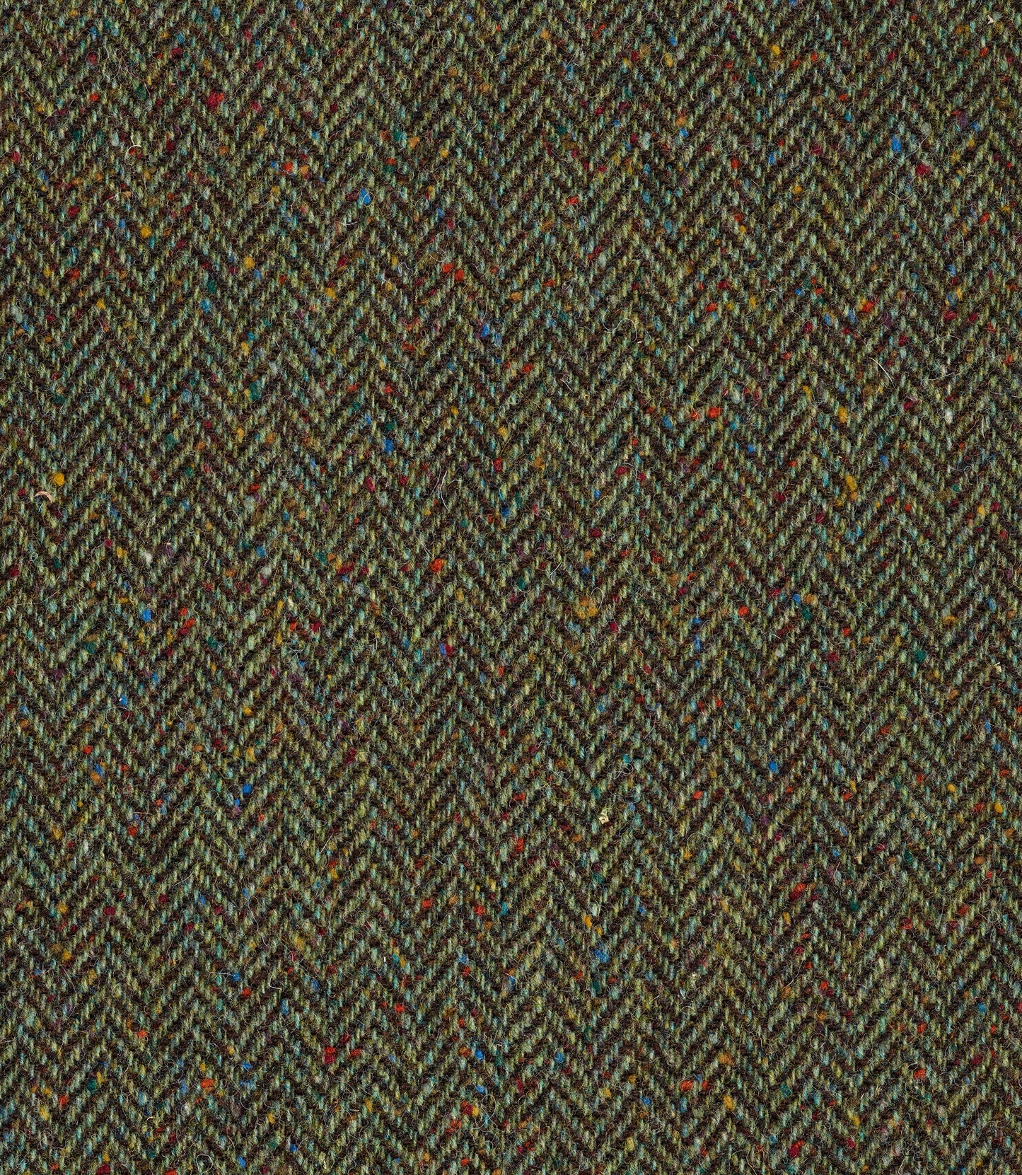 Eske Donegal Herringbone in Moss