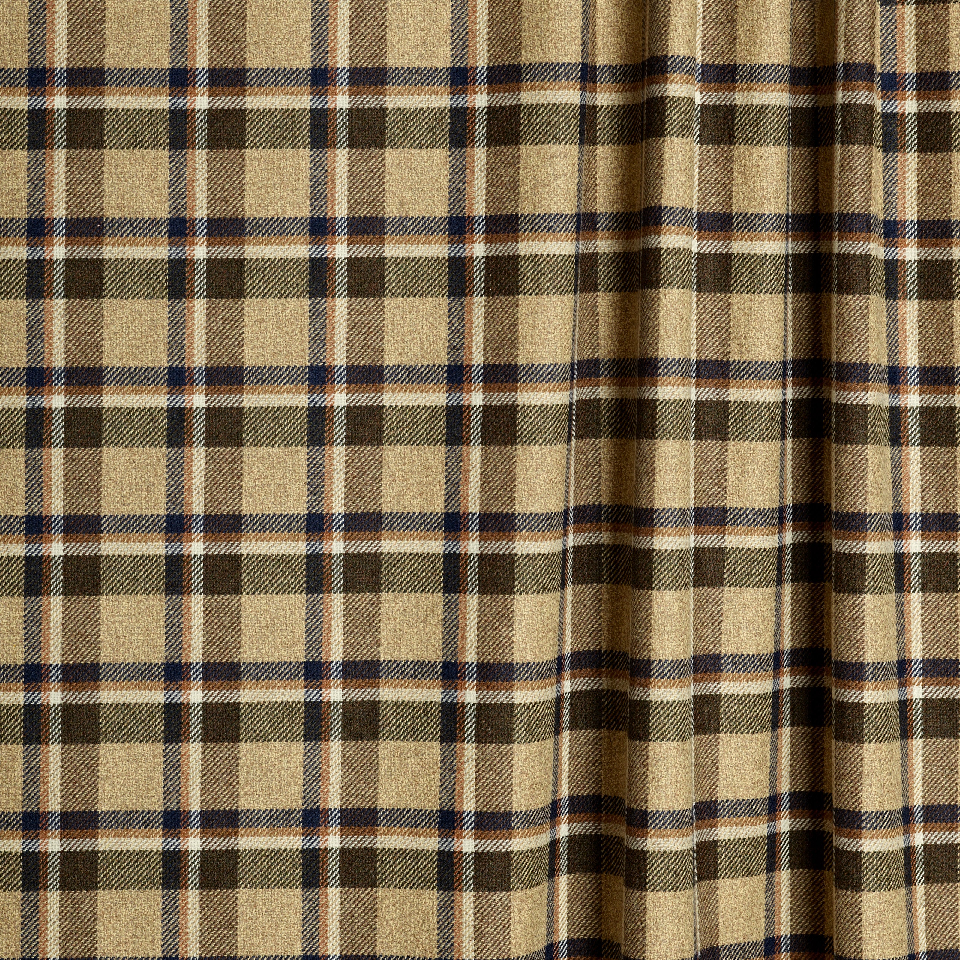 Fox Brothers Luccombe Check Tweed Interiors LF12 BCC14 A2961-11 curtain fabric