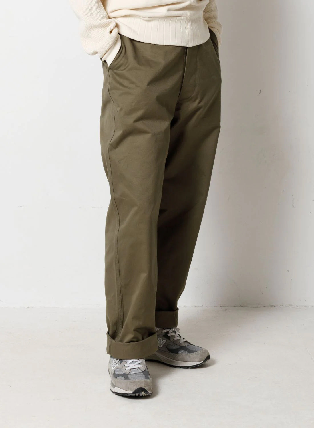 Nigel Cabourn Green Chino Pants