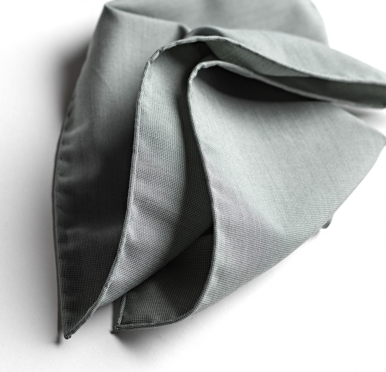 Sage Silk Pocket Square