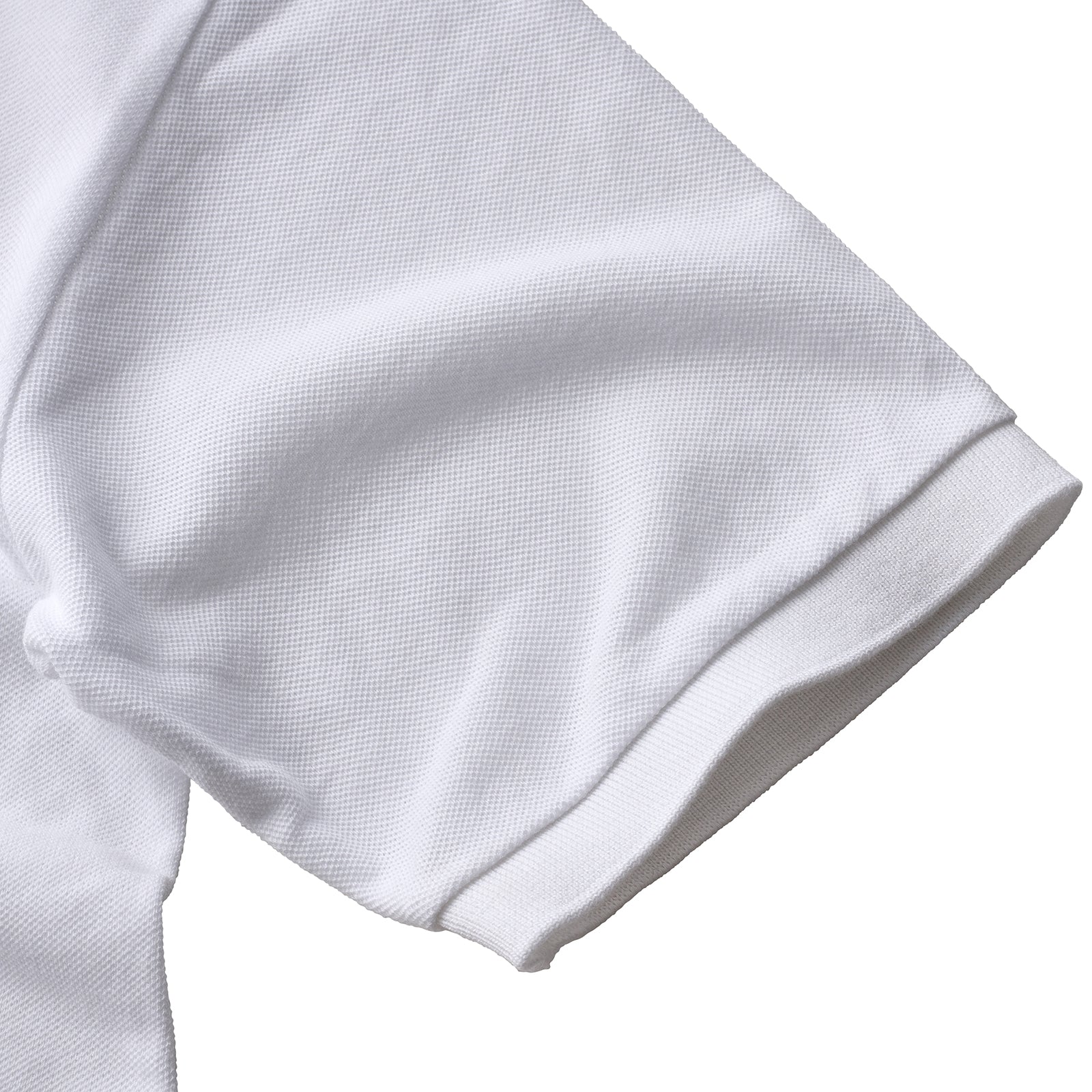 Kenneth Field Riviera Short Sleeve Knitted Piqué Polo Shirt White