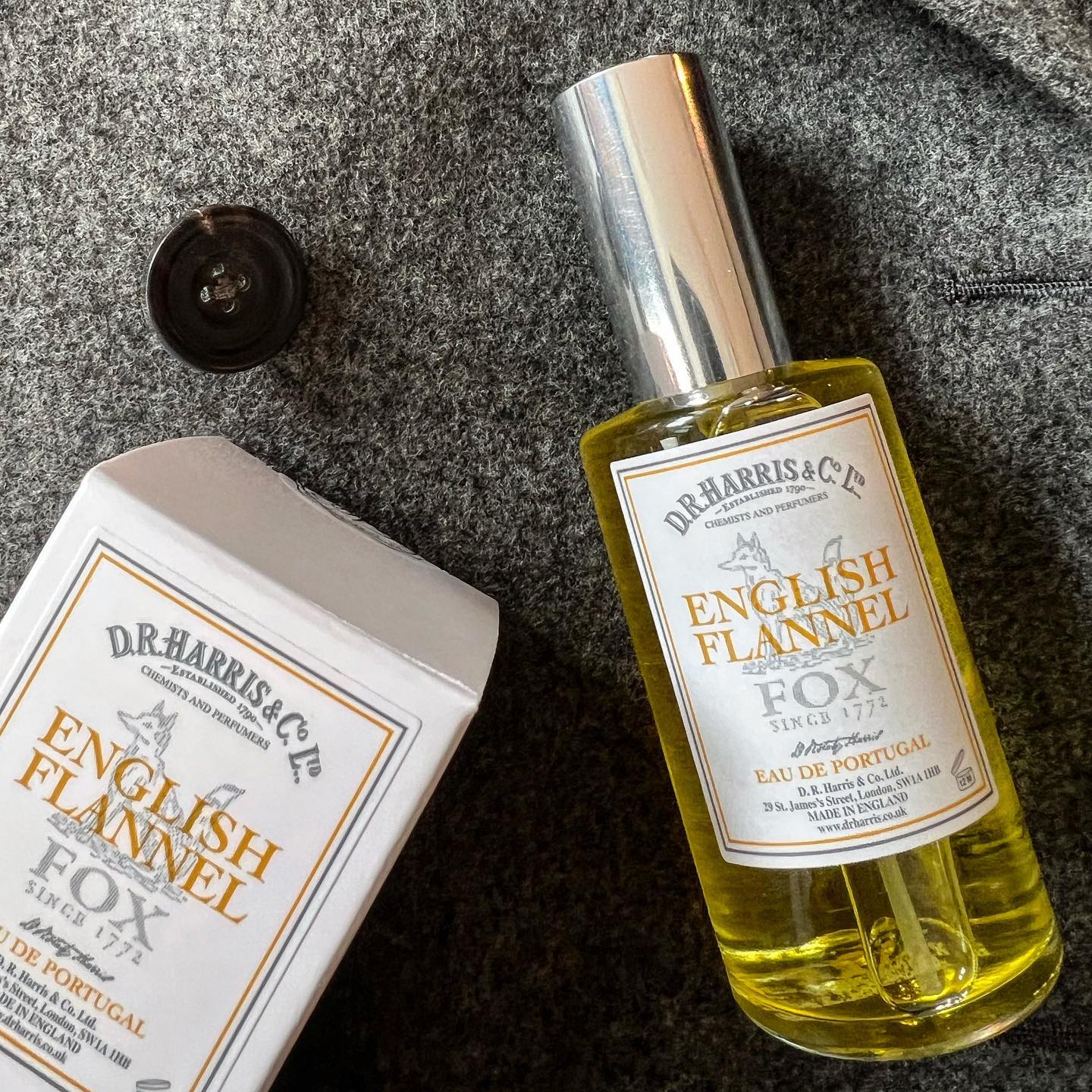 Fox X D.R. Harris English Flannel Cologne Spray 50ml