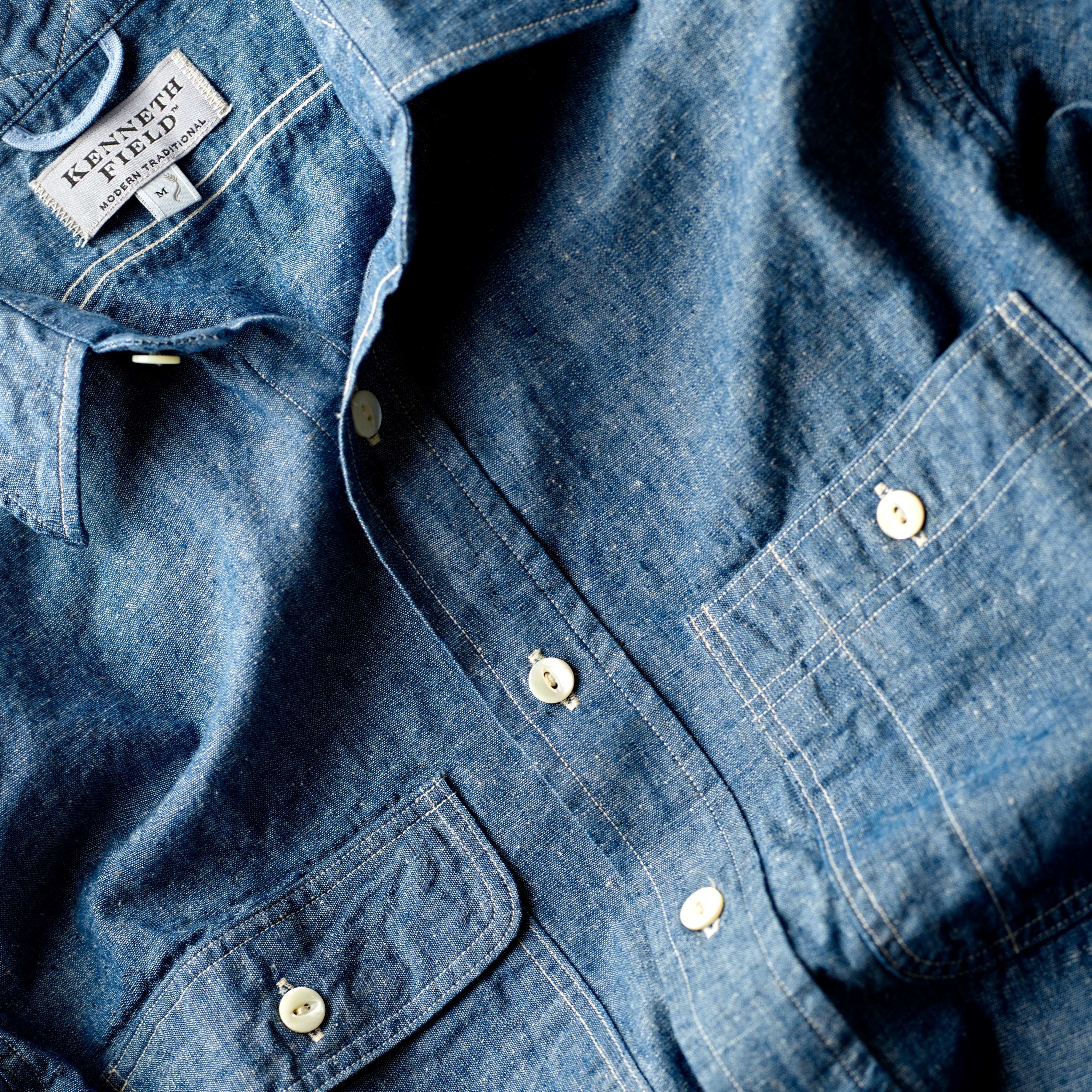 Kenneth Field The Classic Chambray Shirt