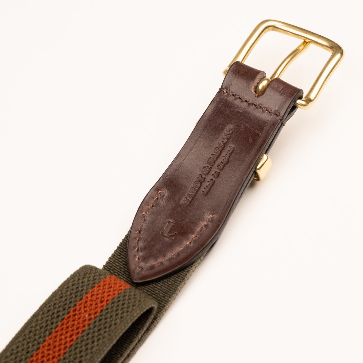 The Hardy Bredon Belt with Chestnut Leather – product photograph