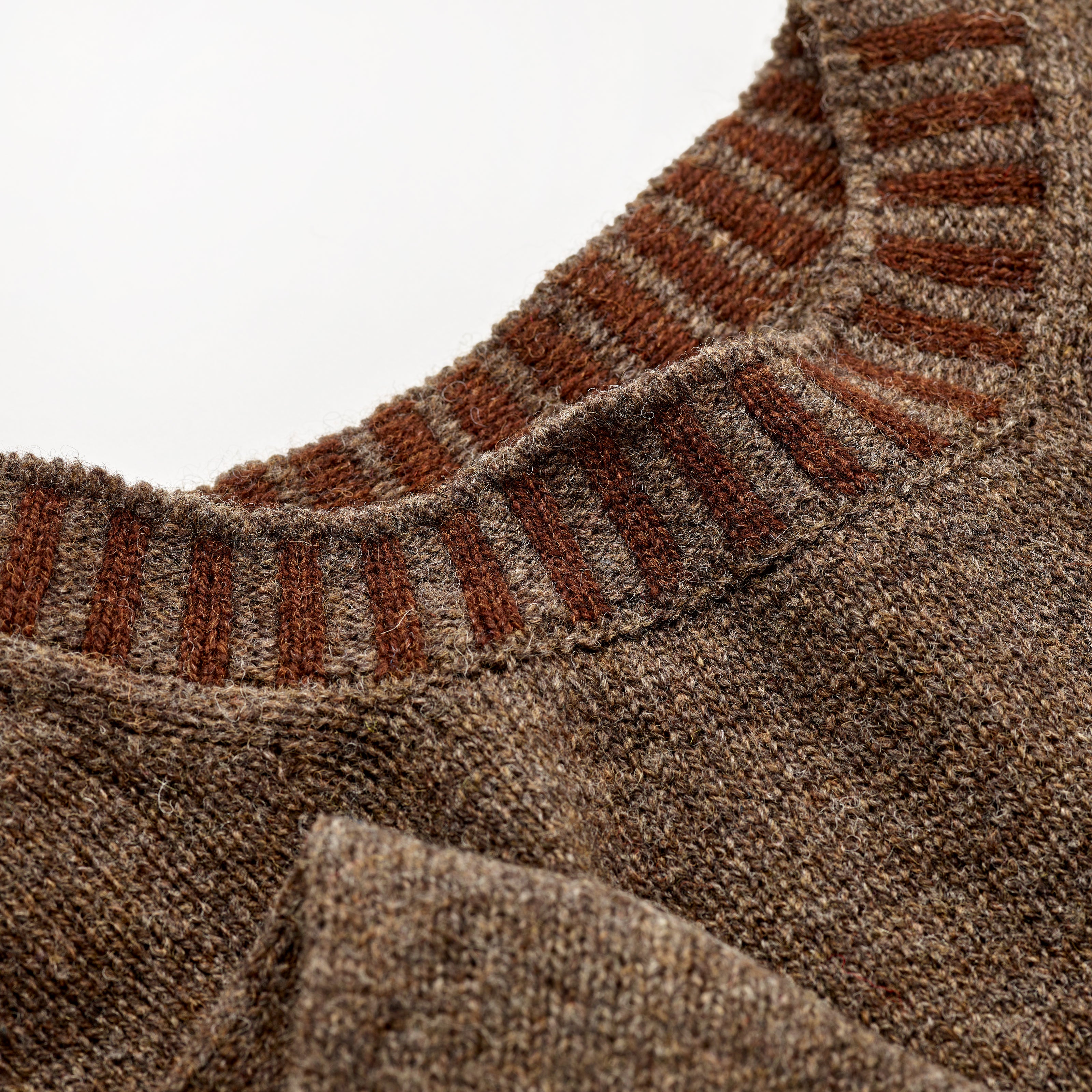 The Jedburgh Sweater in Hazel WIllow
