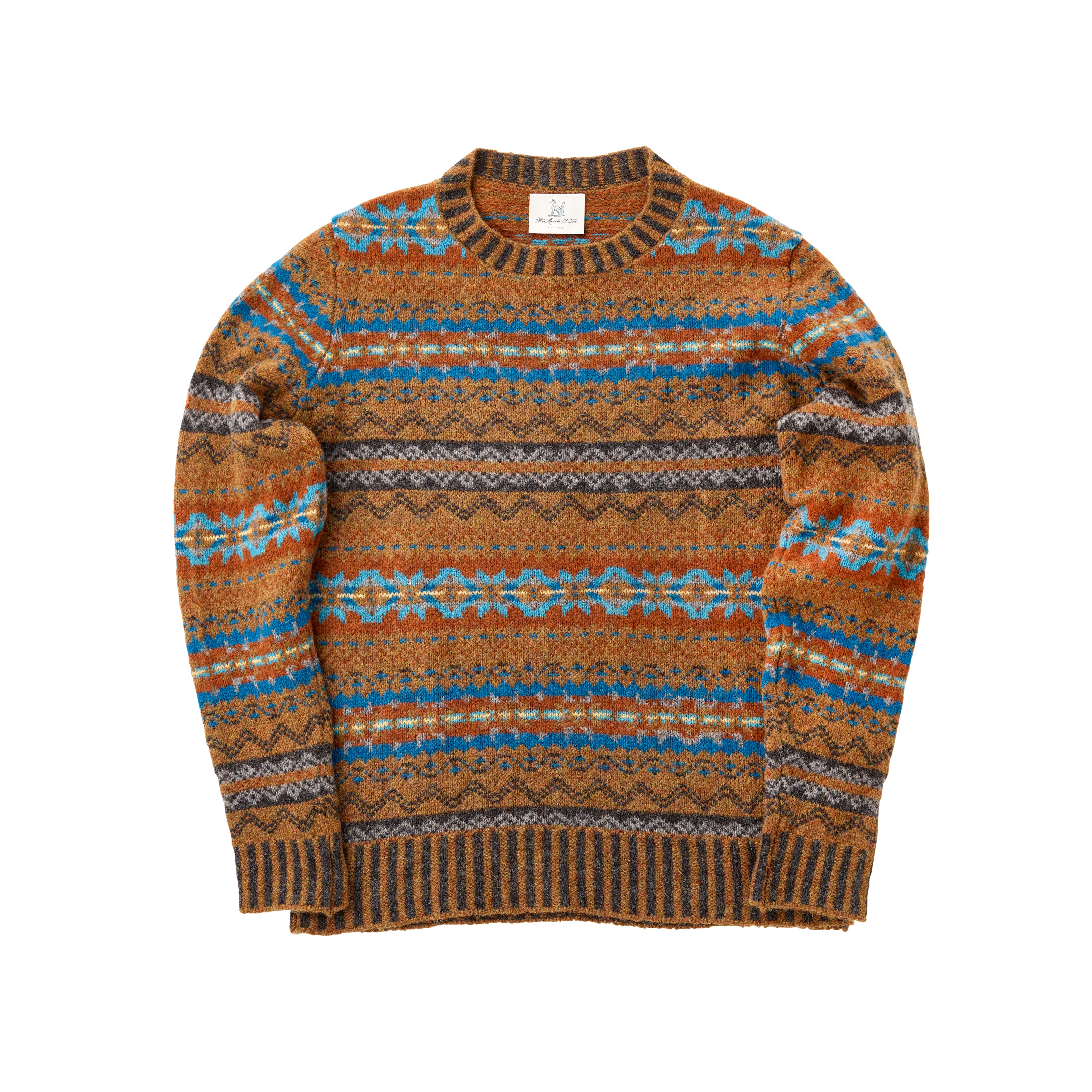 The Melrose Sweater in Scots Pine