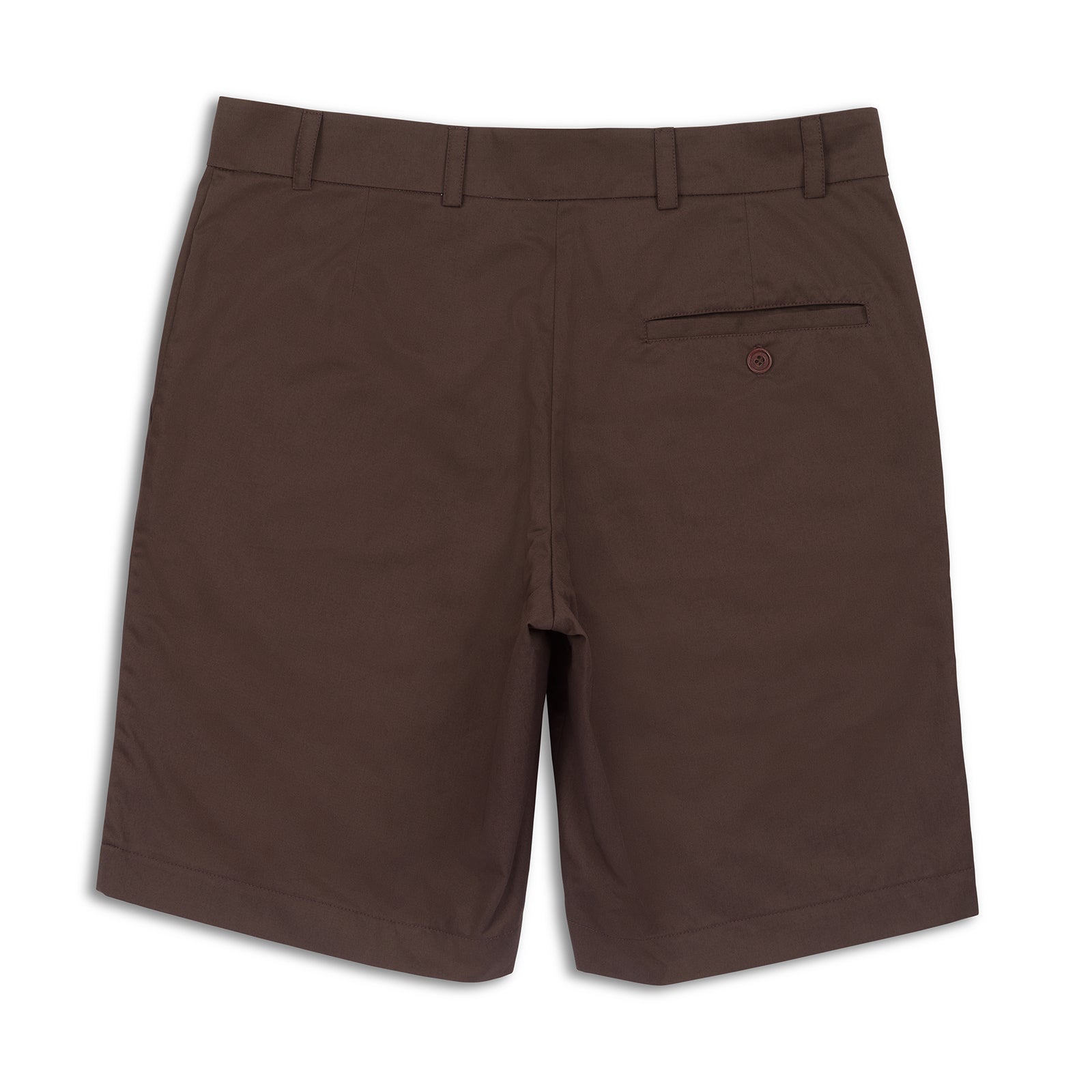 The Merchant Fox Cotton Shorts in Brown