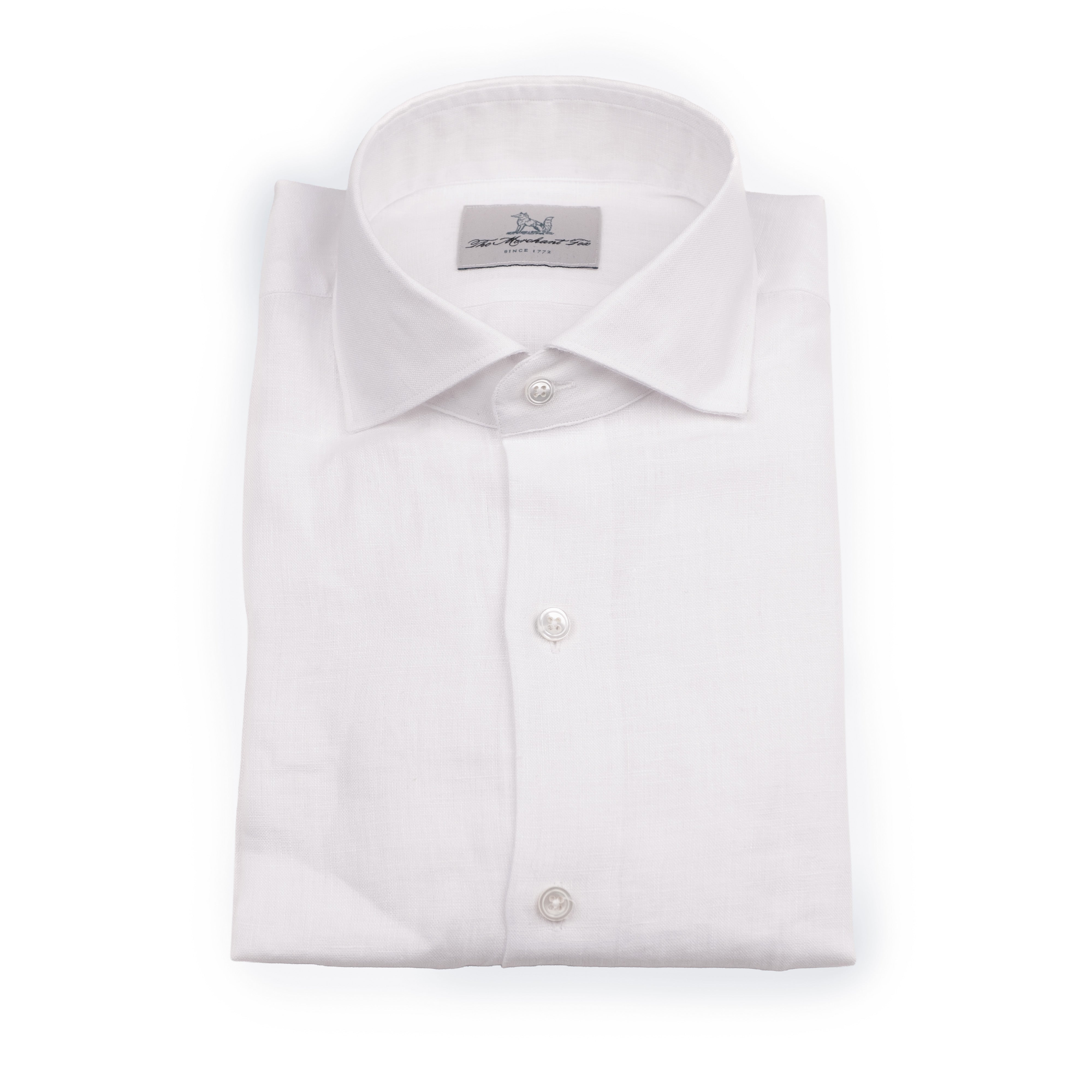 The Niven in Classic White Linen