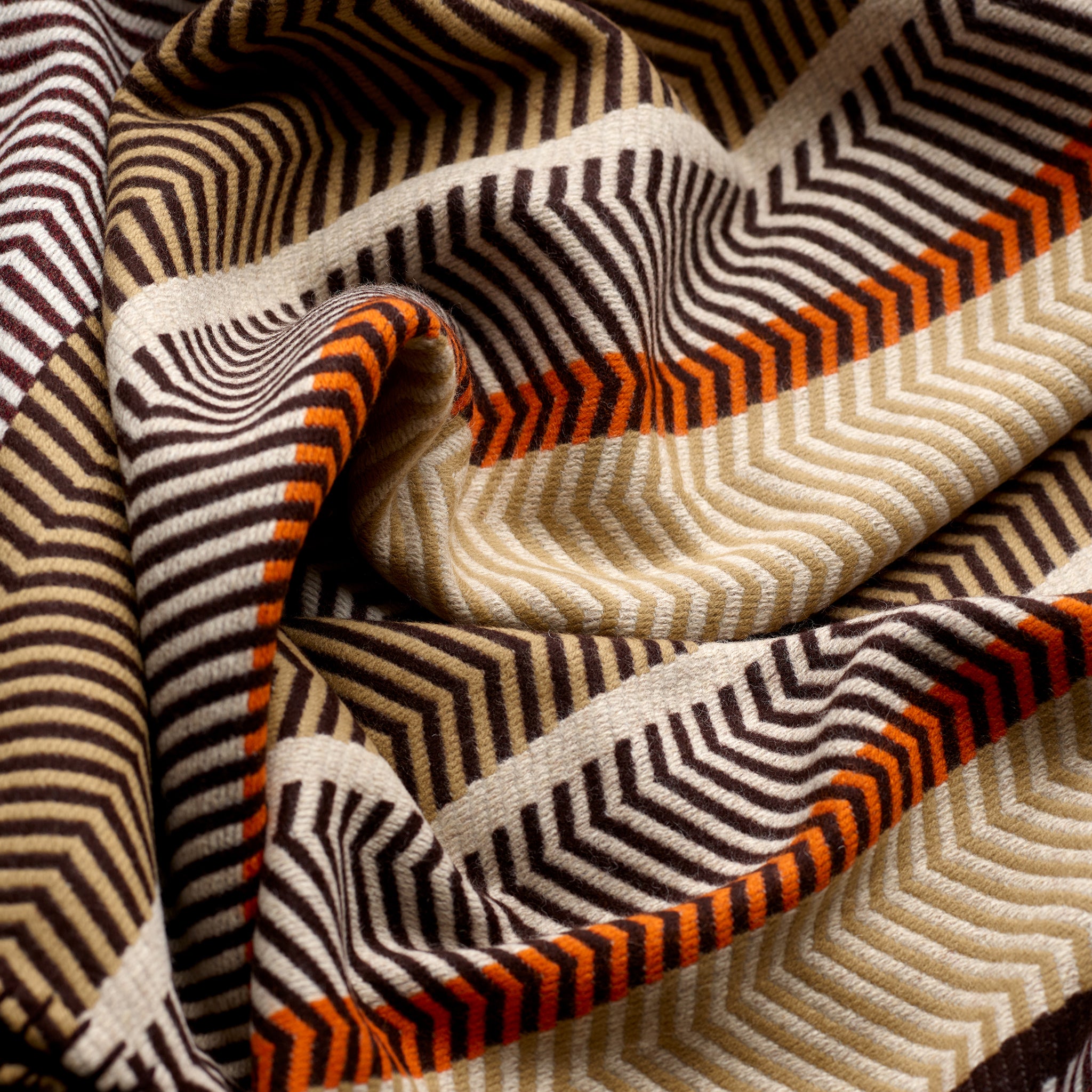 Fox Brothers 1772 x Division Road Jacquard Grand Herringbone Blanket
