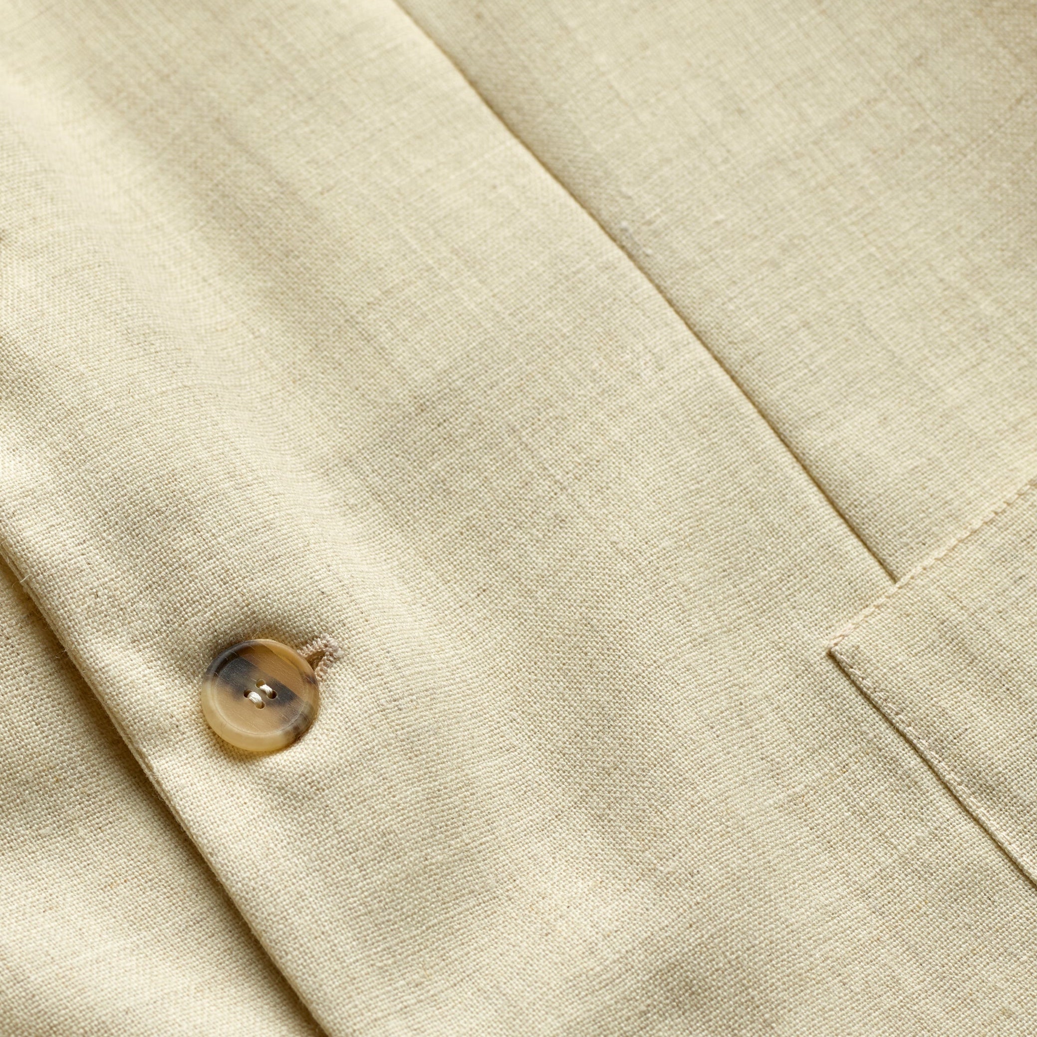 The Emerson Natural Wool Linen Jacket