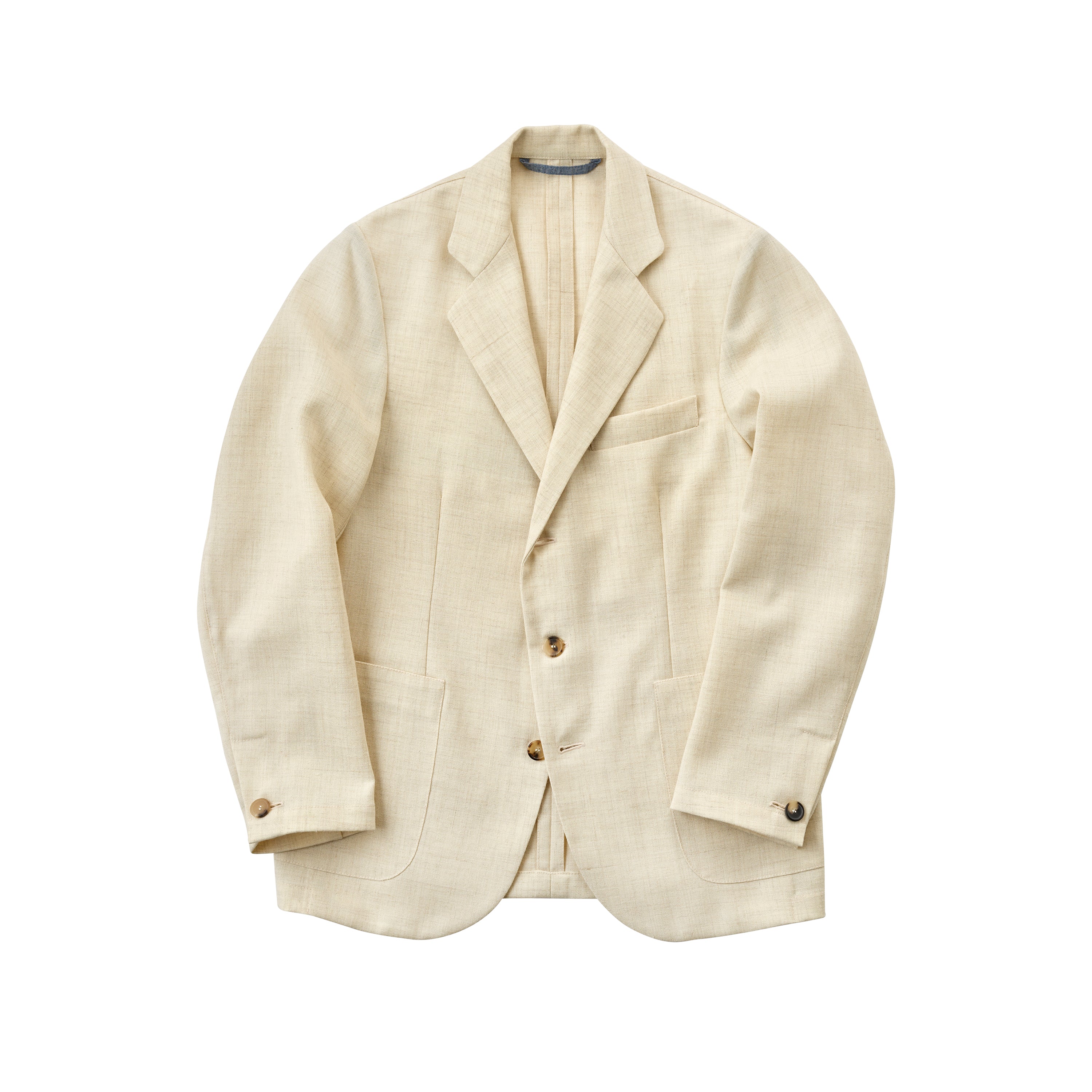 The Emerson Natural Wool Linen Jacket
