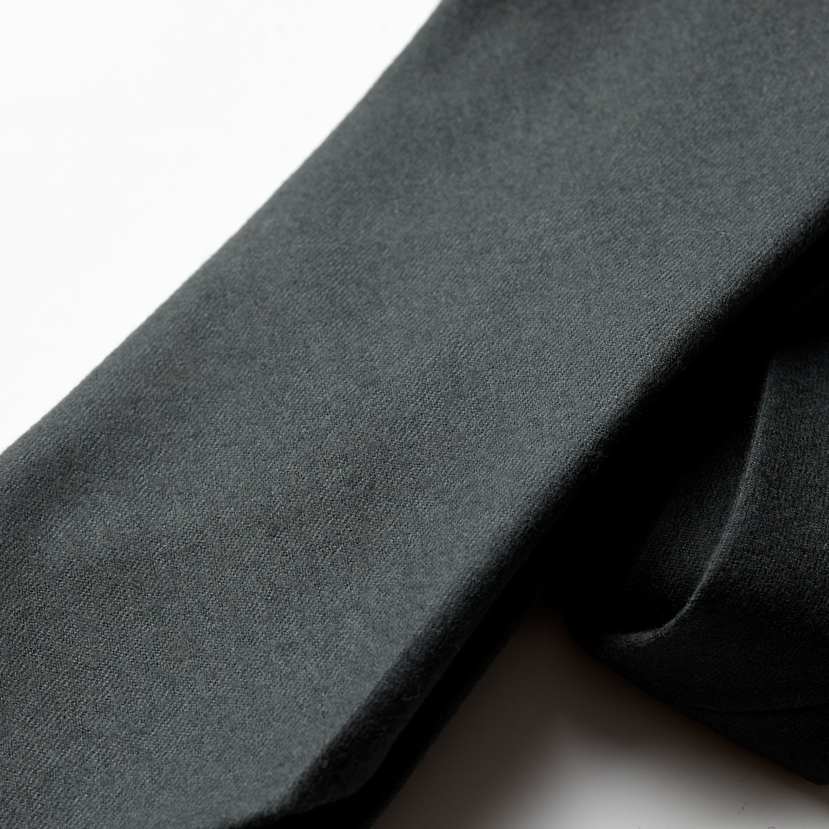 Dark Green Fox flannel tie