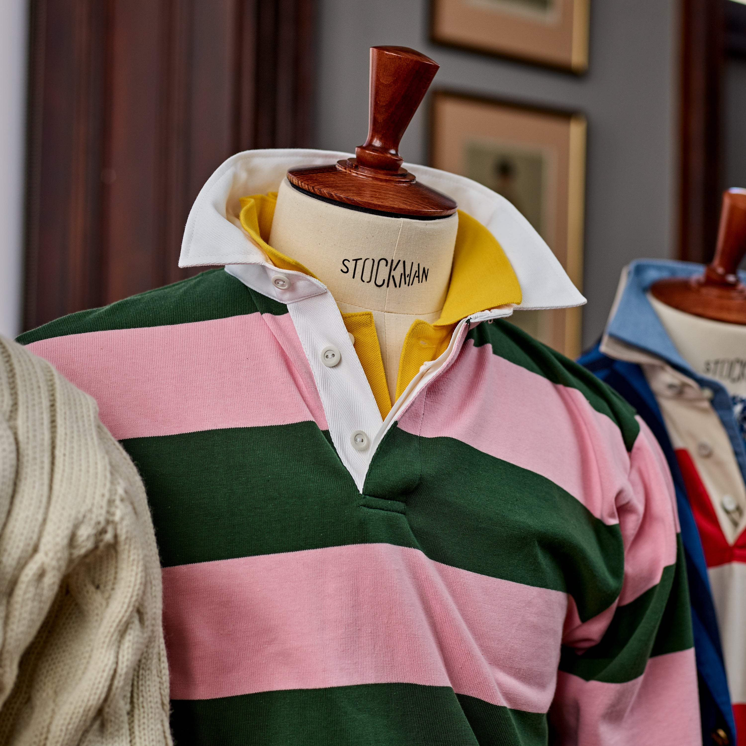 BELVET Striped Rugby Shirt 即完品 New Forest Classic Stripe Rugby Shirt – New Forest Clothing