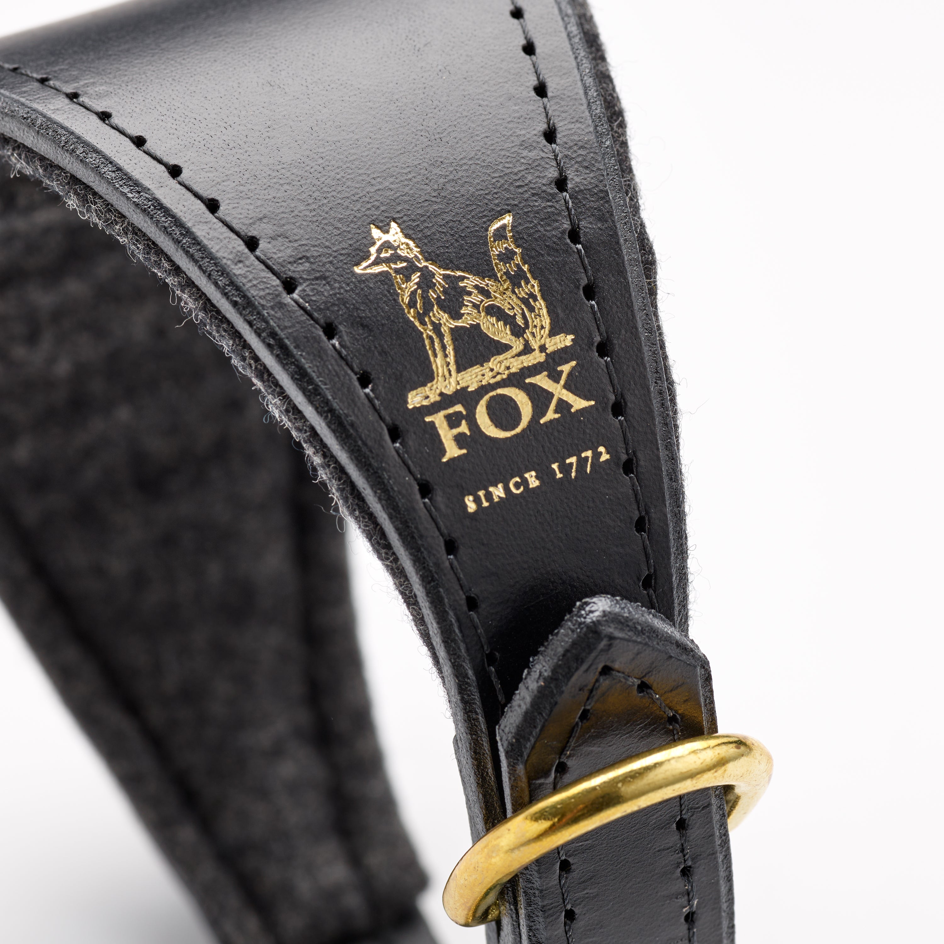 Fox x Storeys & Tails Dark Chocolate Sight Hound Collar