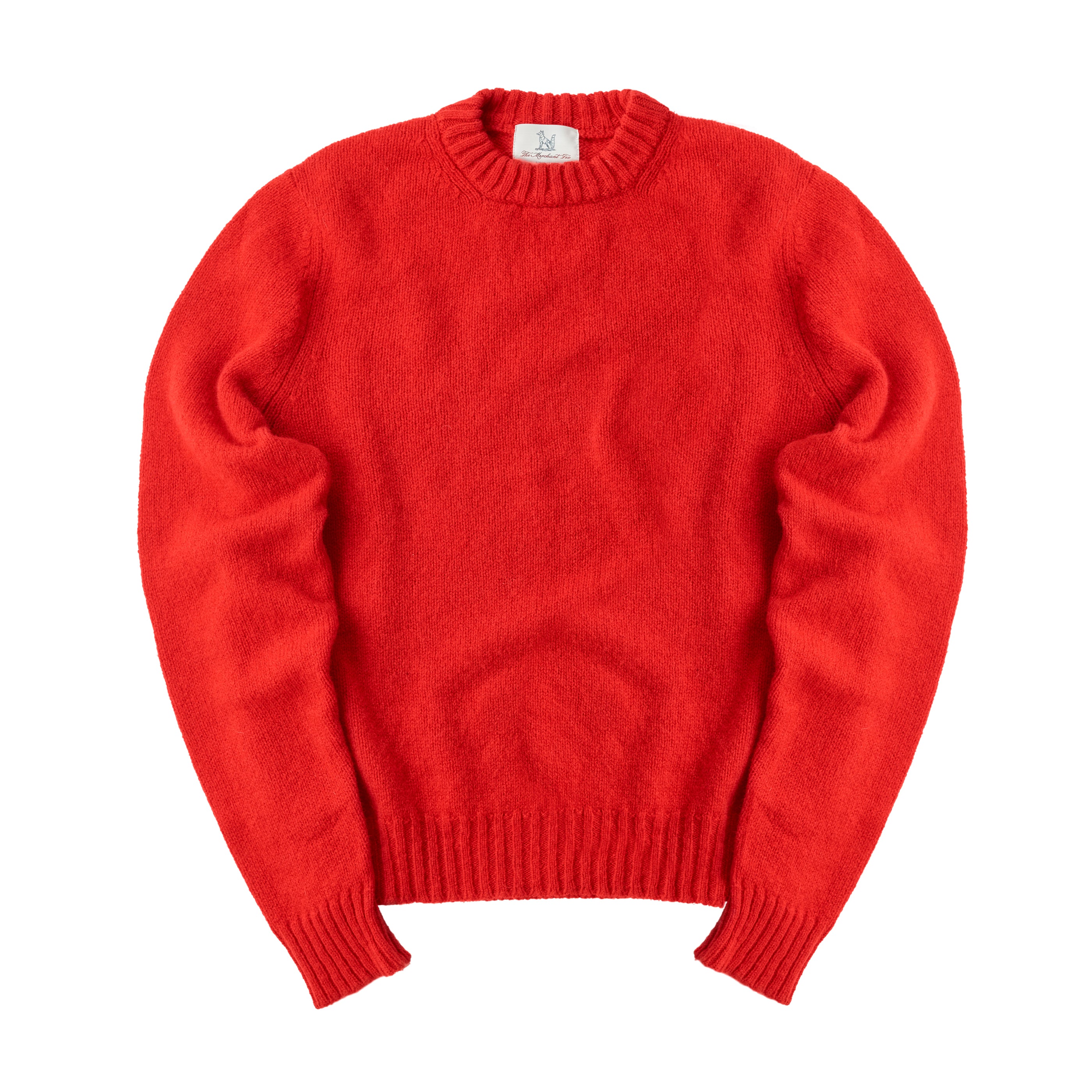 The Berry Red Crew Neck Woollen Sweater