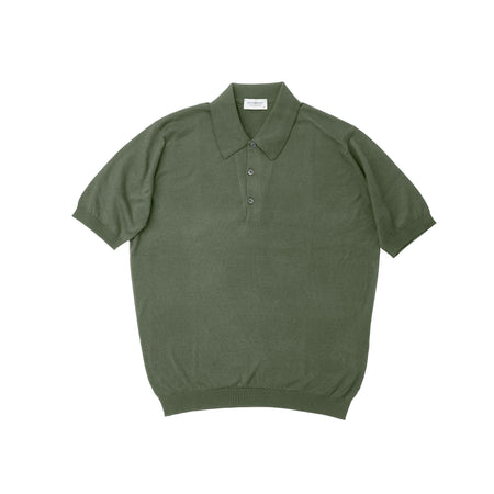 John Smedley Sea Island Cotton Palm Polo Shirt | The Merchant Fox